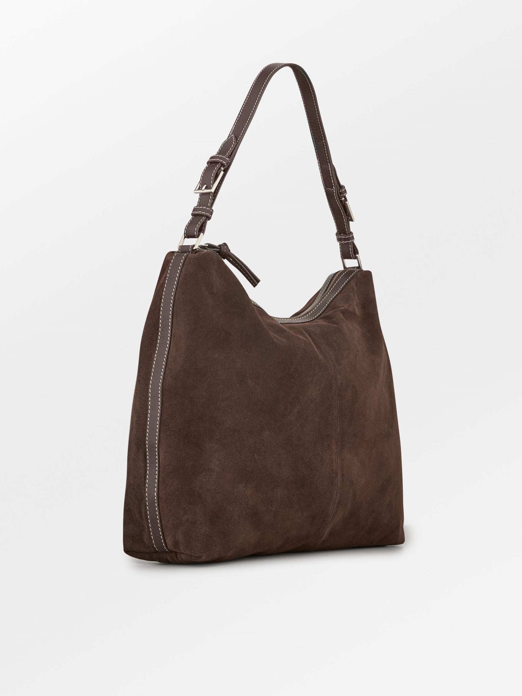 Suede Ginni Large Bag OneSize BeckSöndergaard.no