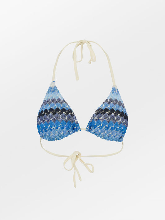 Becksöndergaard, Amber Bel Bikini Top - Dazzling Blue, swimwear, swimwear, swimwear, swimwear, gifts, black week, black week