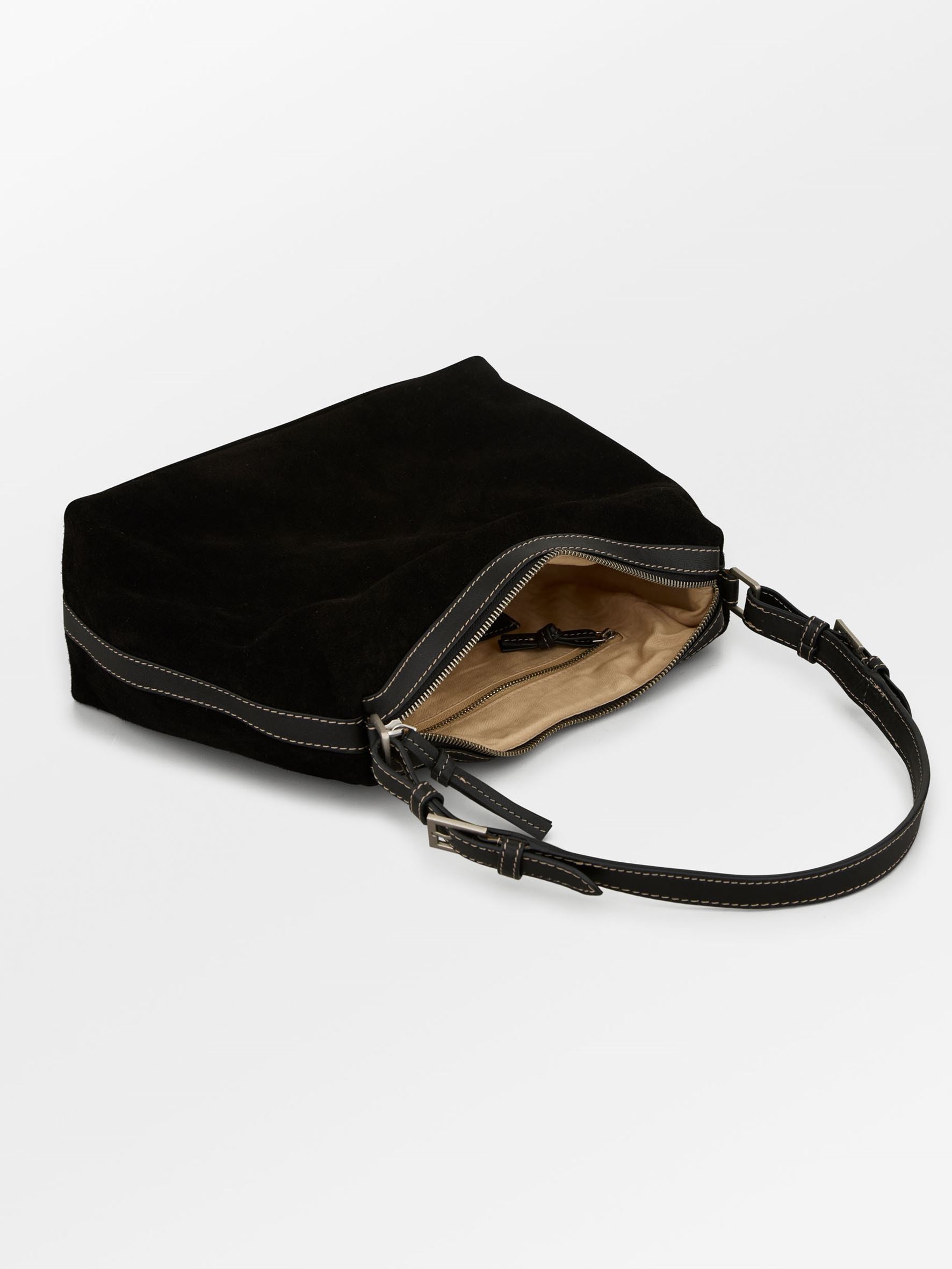 Becksöndergaard, Suede Ginni Medi Bag - Black, onesize
