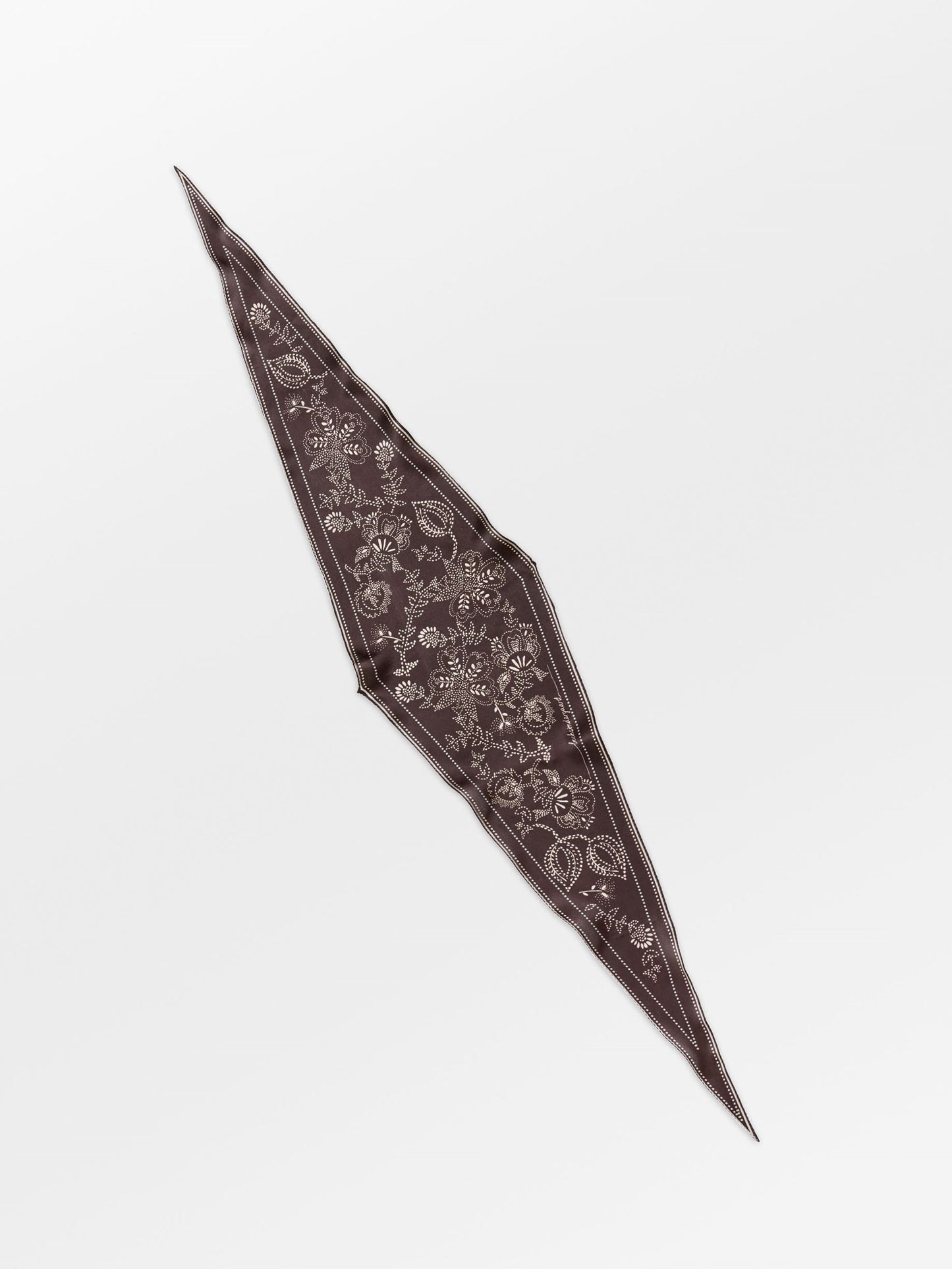 Dotted Flora Diamond Scarf OneSize BeckSöndergaard.no