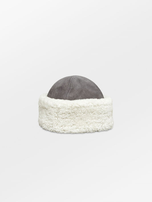 Becksöndergaard, Dora Shearling Hat - Turbulence Gray, accessories, accessories, winter accessories, accessories, winter accessories