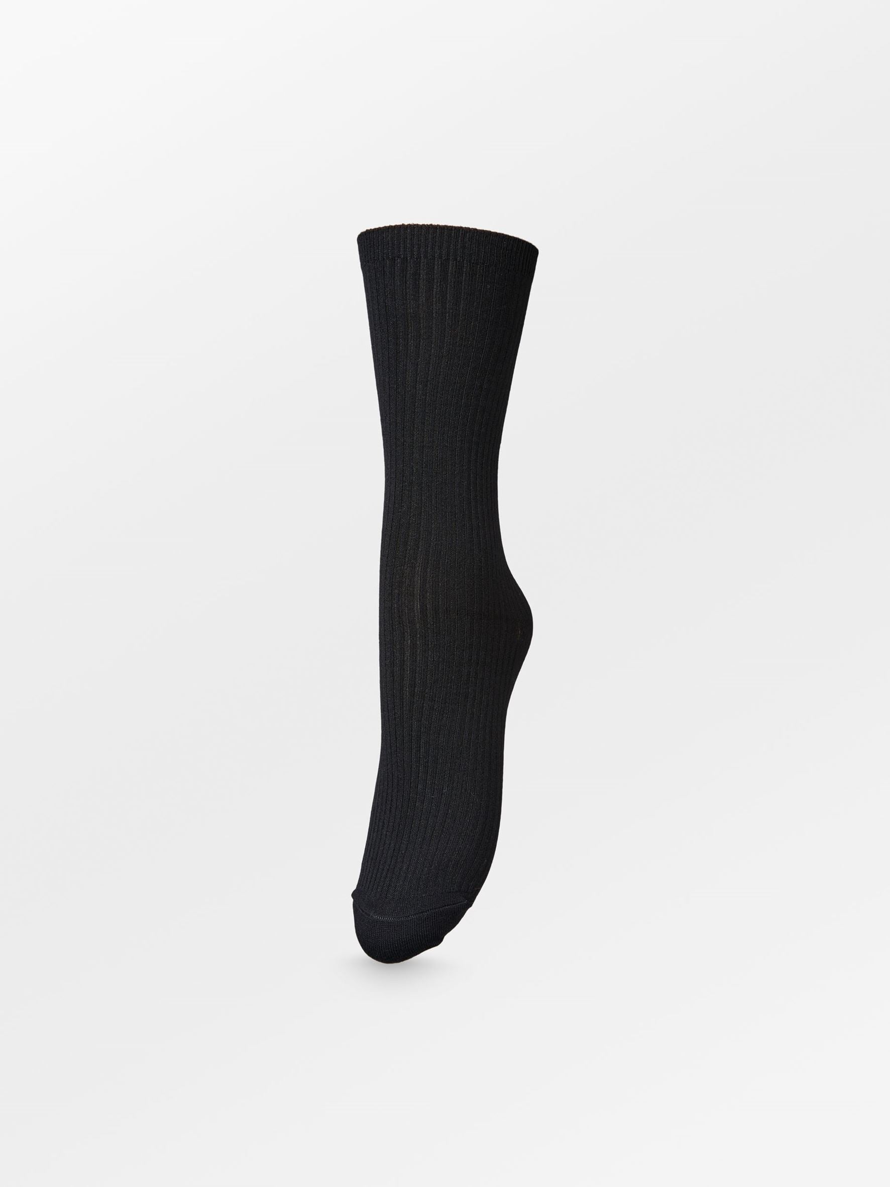 Telma Solid Sock - Black Socks BeckSöndergaard.no