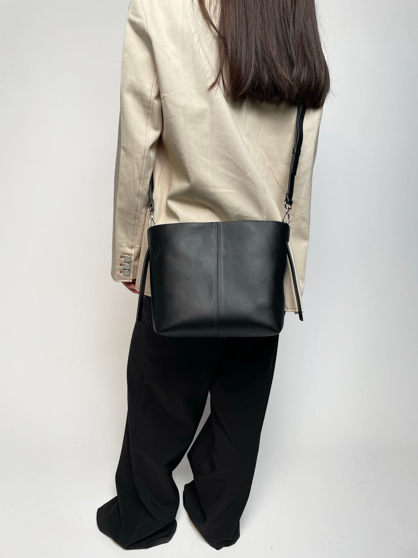 Nappa Fraya Crossbody Bag - Black OneSize BeckSöndergaard.no