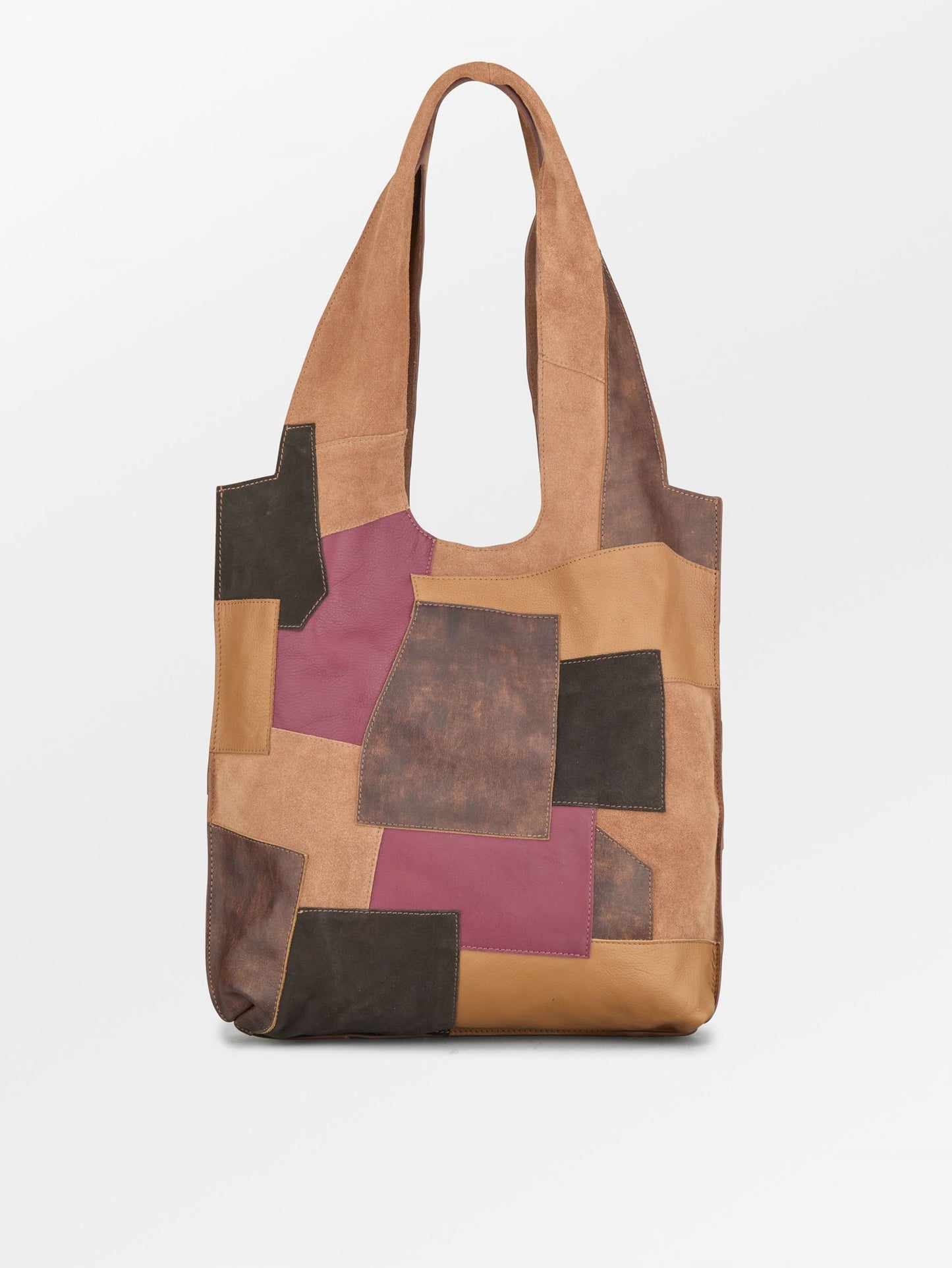Suede Danita Patch Bag OneSize BeckSöndergaard.no