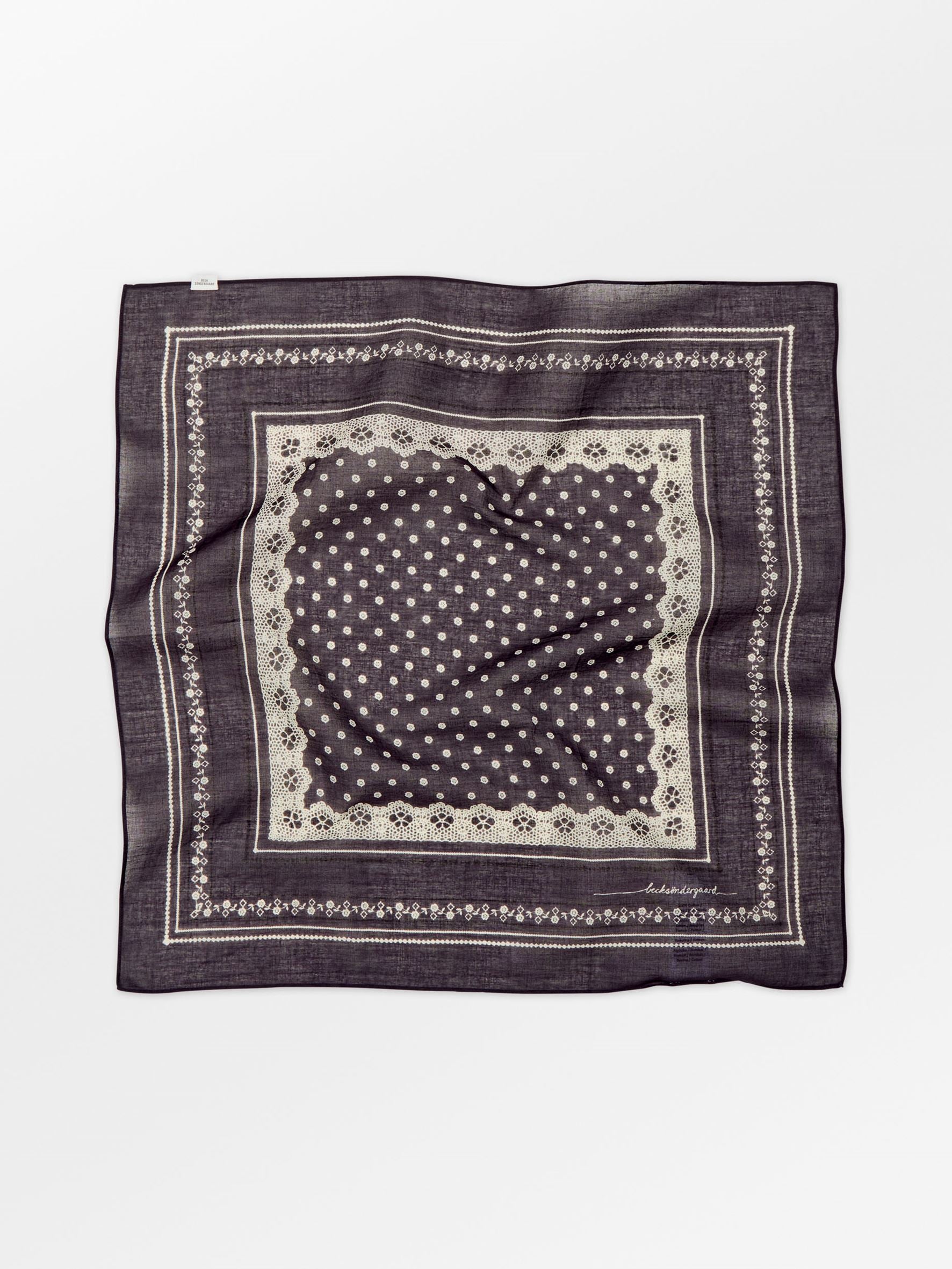 Becksöndergaard, Lacia Cotta Scarf - Forged Iron Gray, scarves, scarves, scarves, scarves, black week, black week