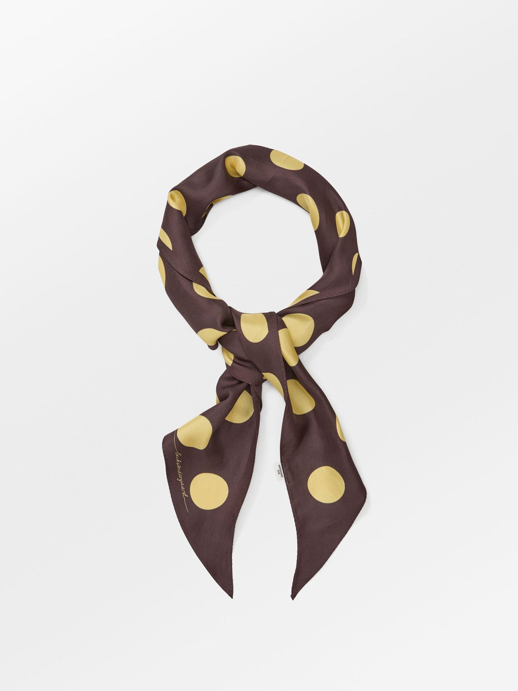 Maxi Polka Triangle Sia Scarf OneSize BeckSöndergaard.no