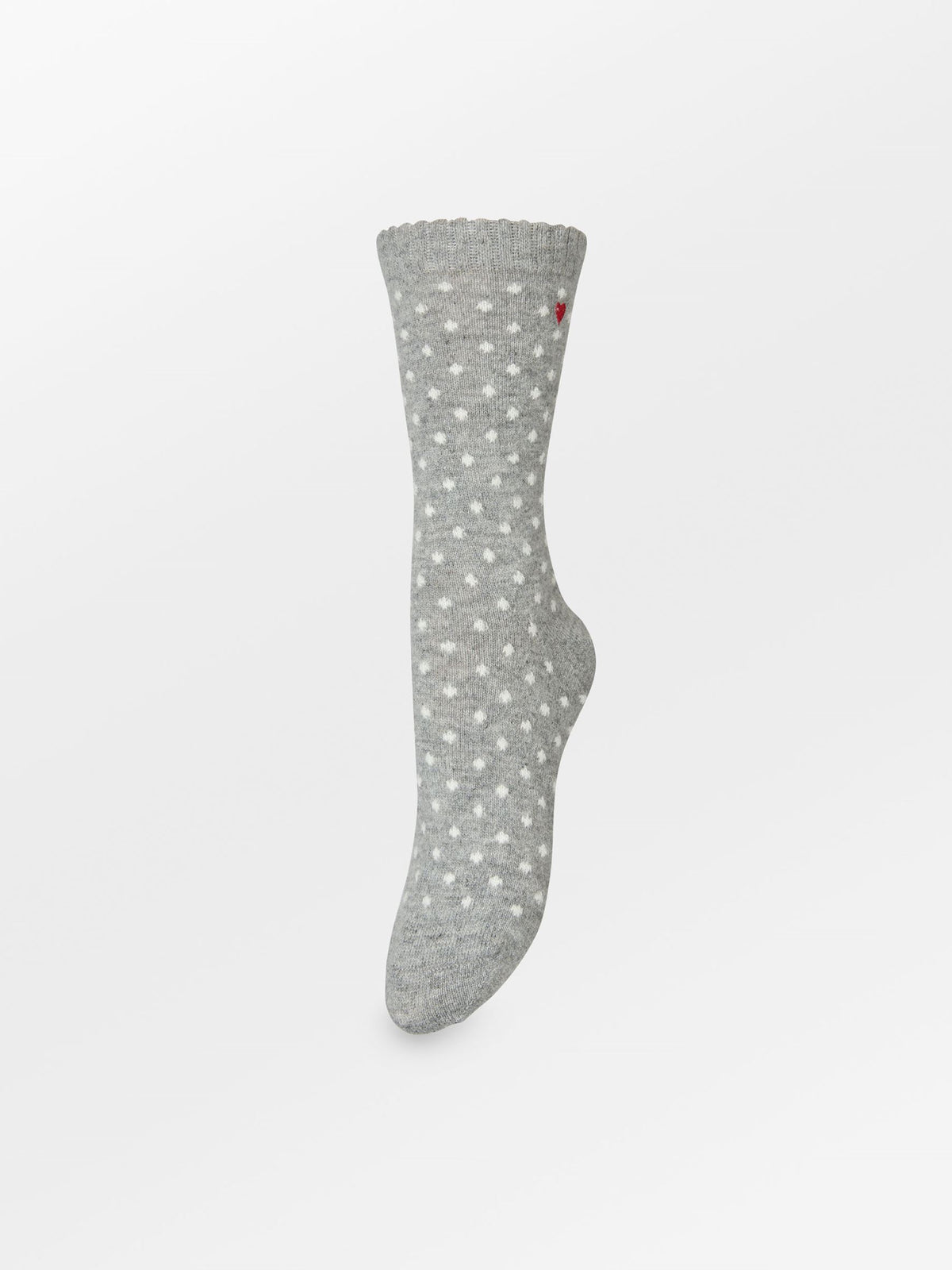Dotted Wola Sock OneSize BeckSöndergaard.no