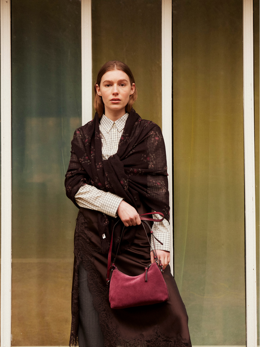 Suede Ellie Bag OneSize BeckSöndergaard.no