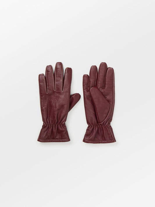 Smooth Leather Gloves Gloves BeckSöndergaard.no
