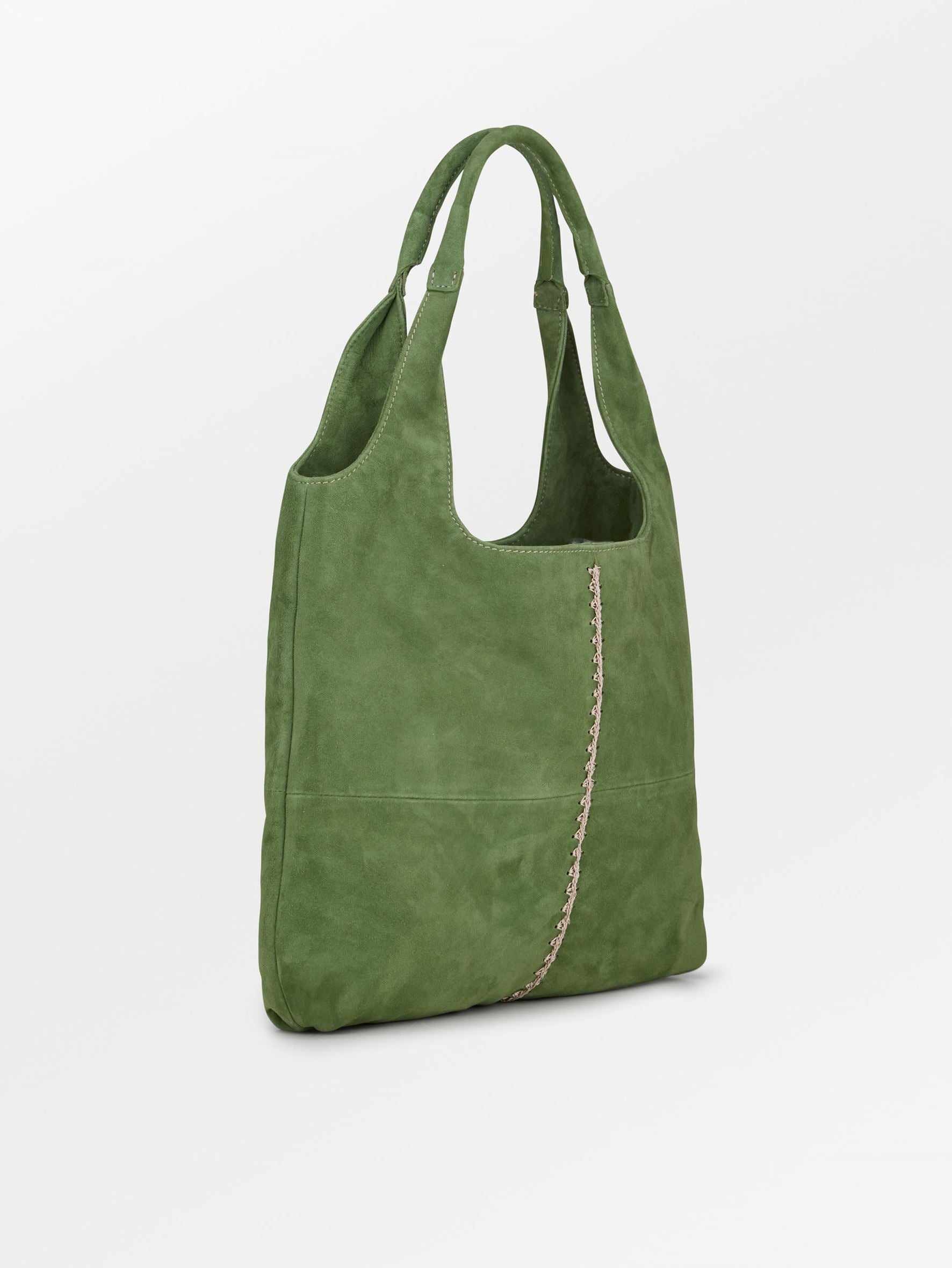 Suede Clea Crochet Bag OneSize BeckSöndergaard.no