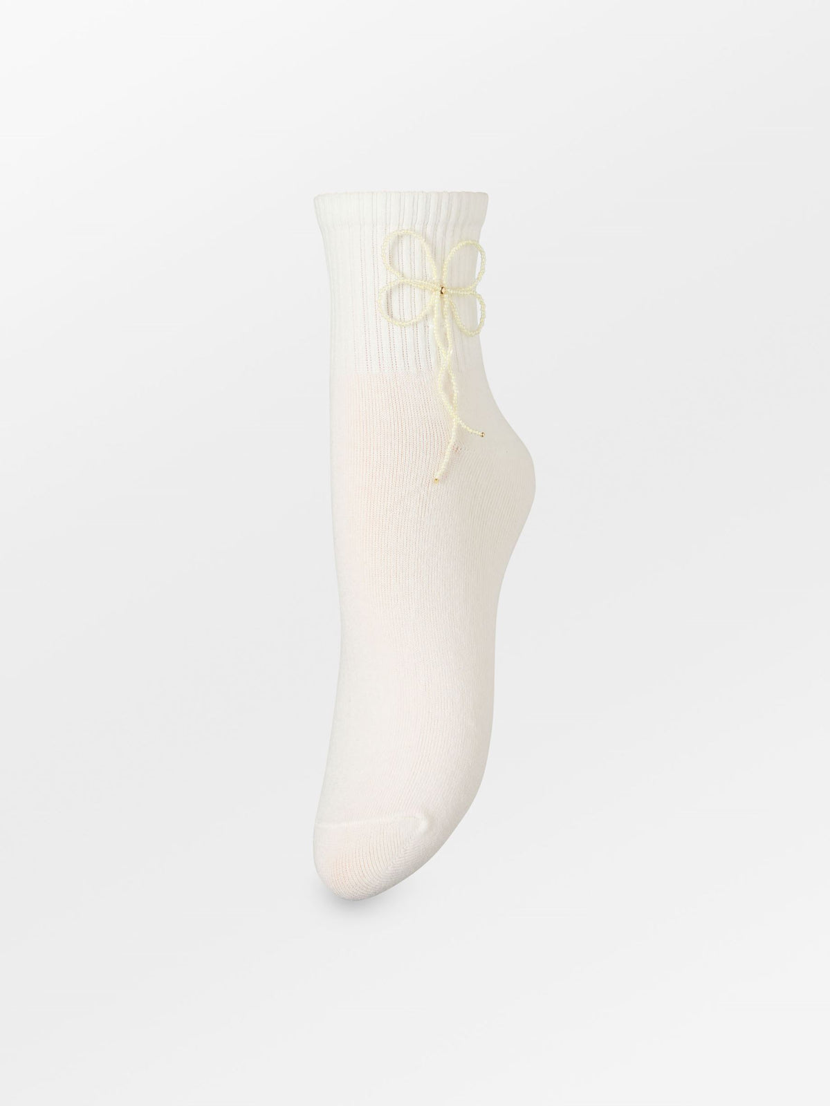 Becksöndergaard, Sportia Bow Cotta Sock - White, socks