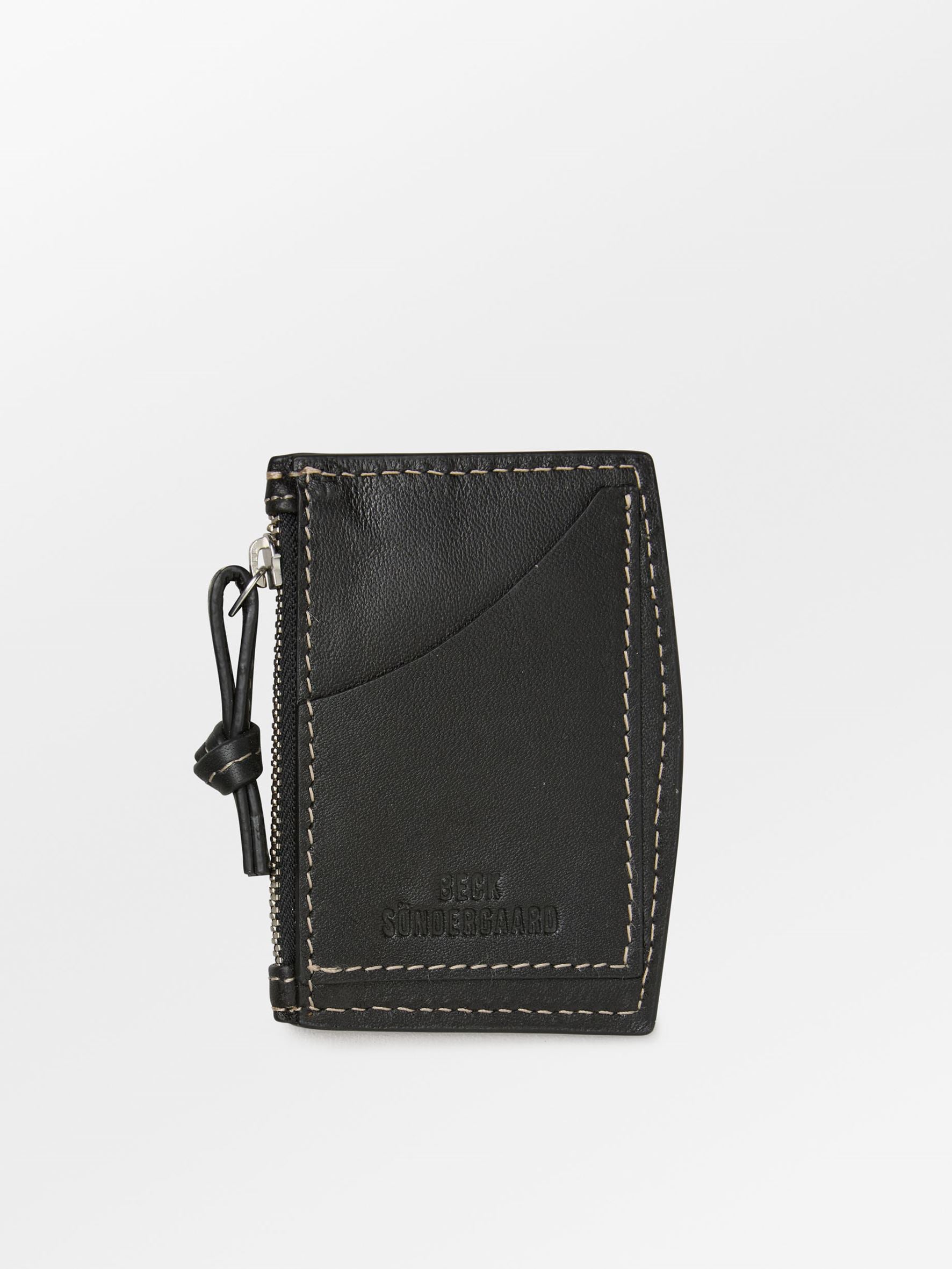 Nappa Zip Card Holder OneSize BeckSöndergaard.no