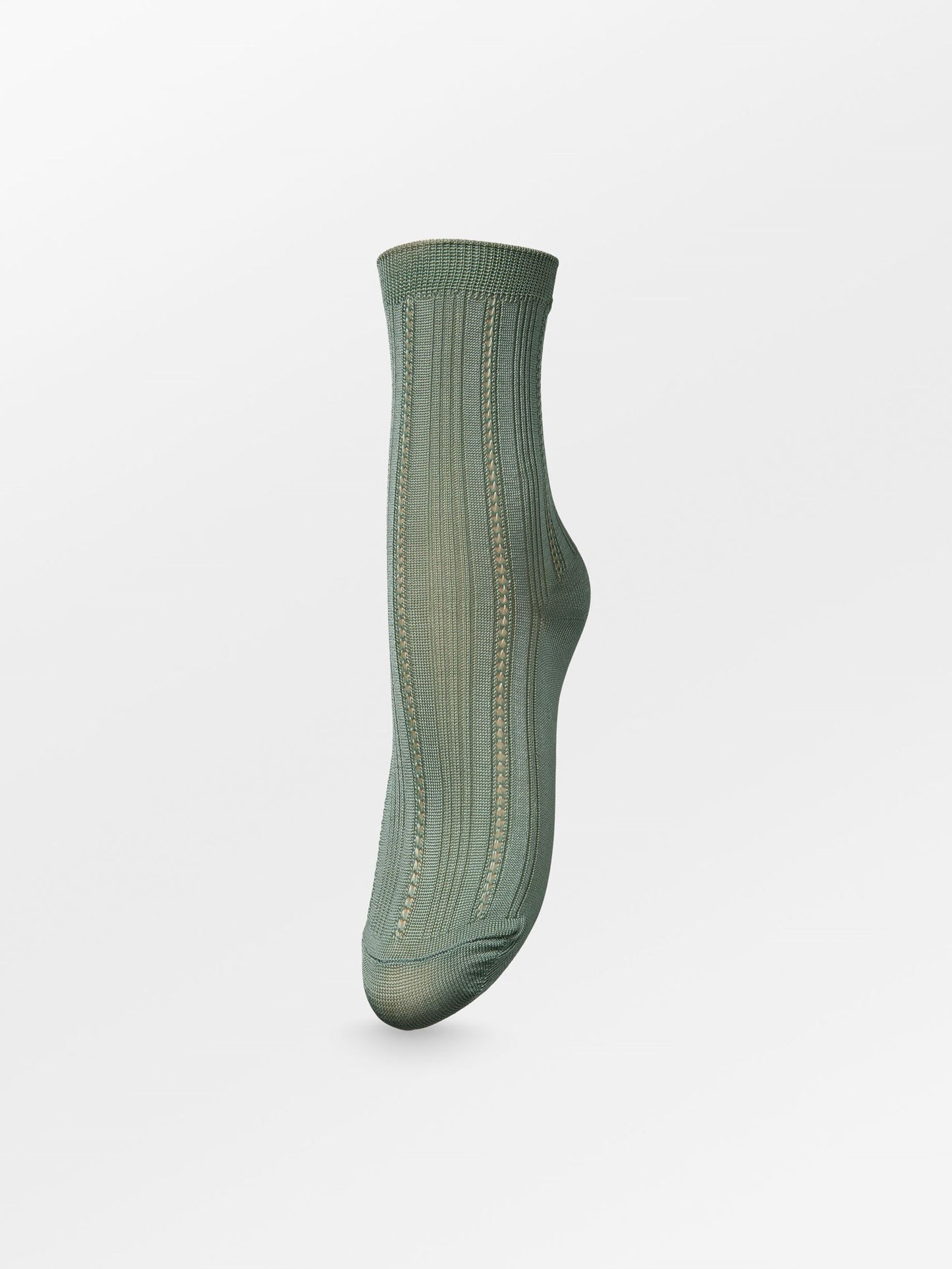 Becksöndergaard, Solid Drake Sock - Mistletoe Green, socks, socks, noos, black week, black week, noos