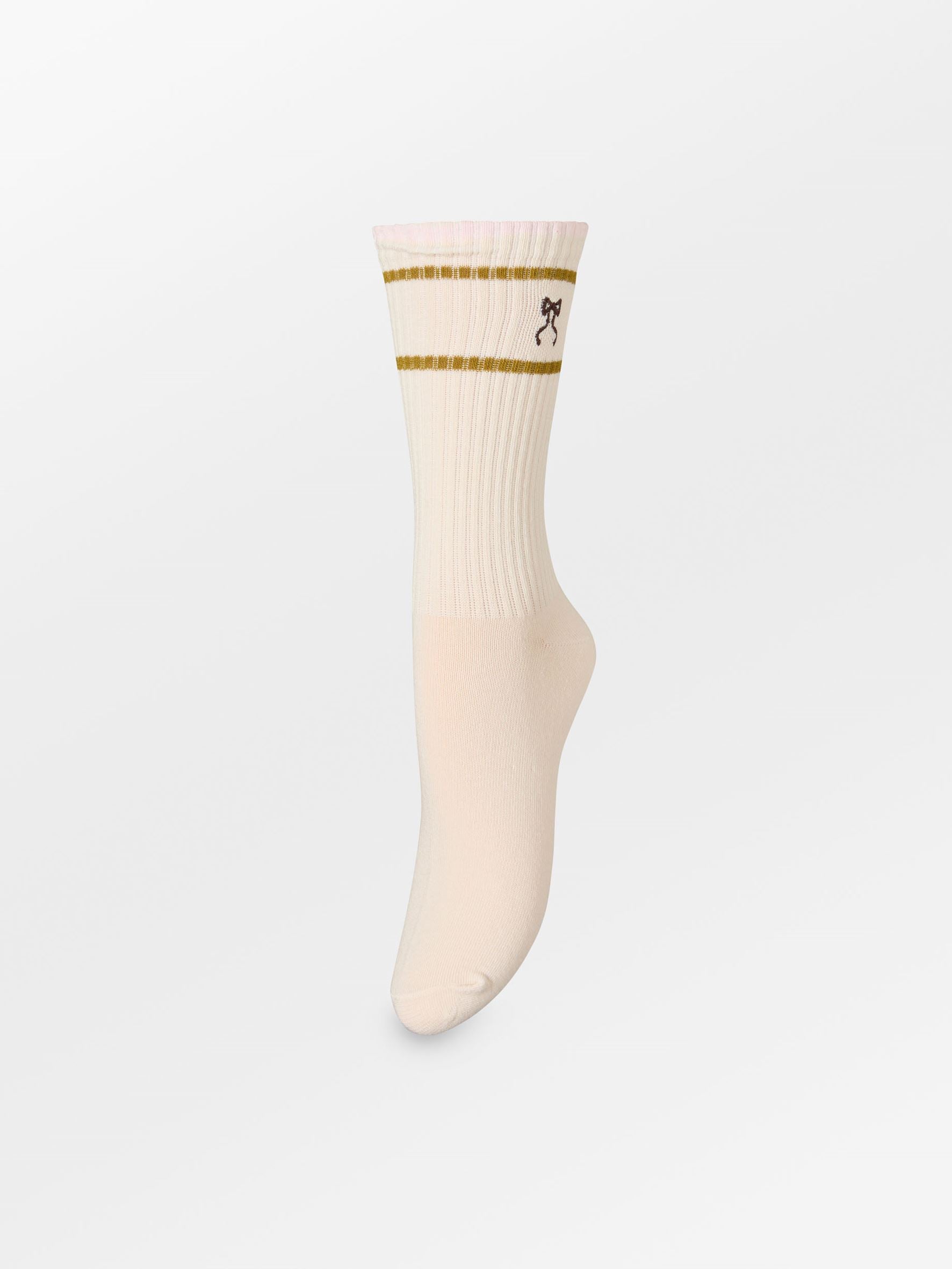 Sporty Bow Cotta Sock Socks BeckSöndergaard.no
