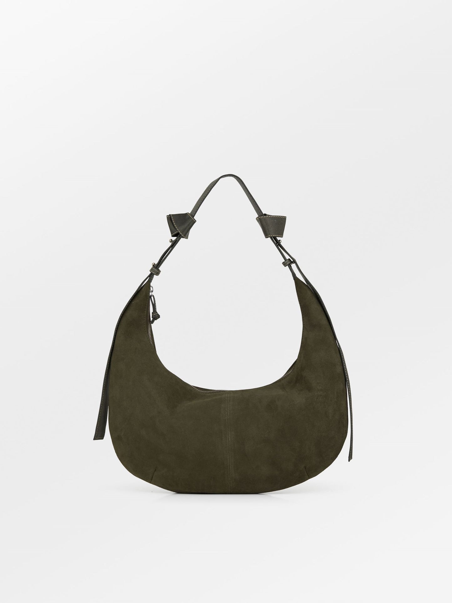 Suede Lona Crossbody Bag - Army OneSize BeckSöndergaard.no