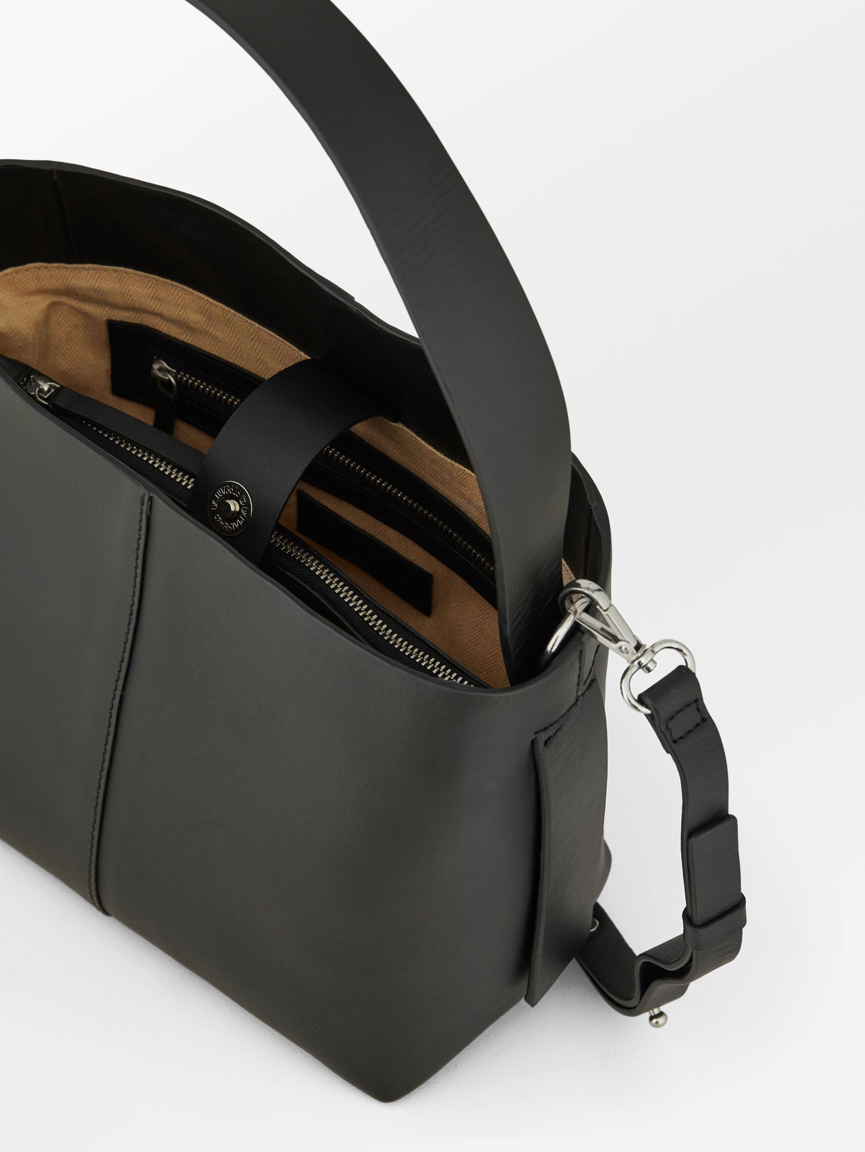 Nappa Fraya Crossbody Bag - Black OneSize BeckSöndergaard.no