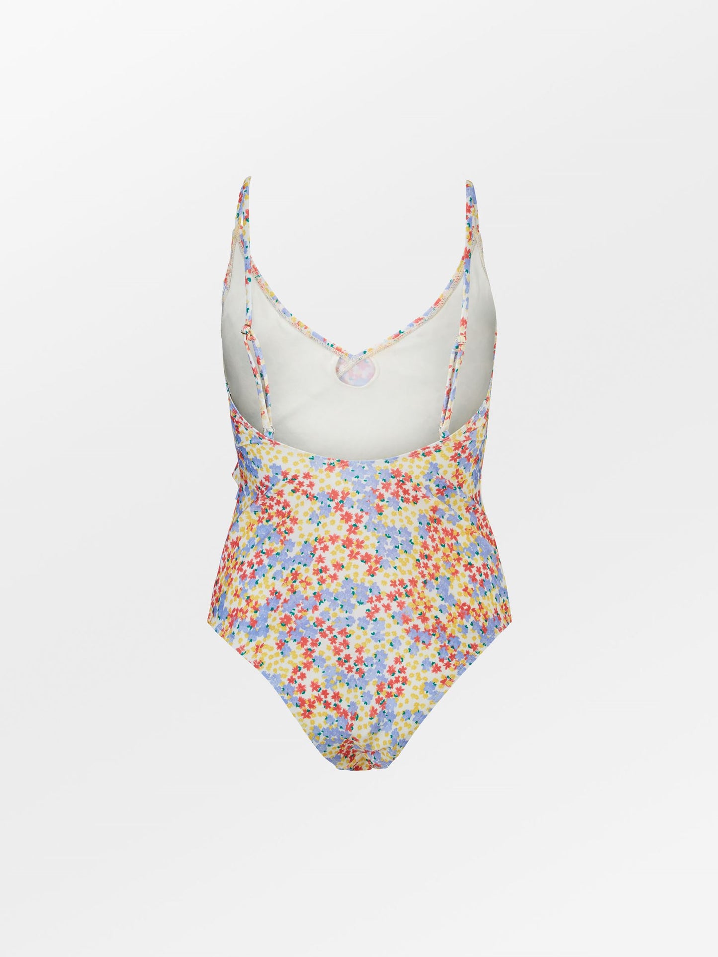 Oline Bly Frill Swimsuit Clothing BeckSöndergaard.no