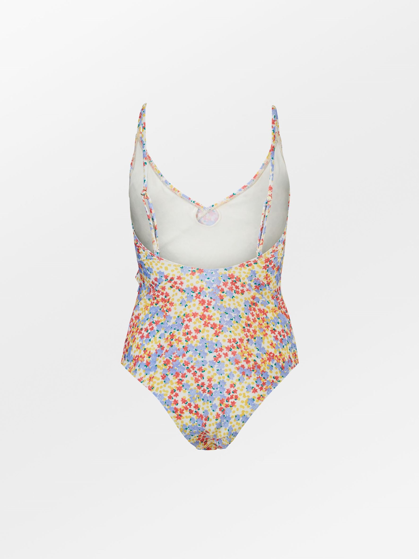 Oline Bly Frill Swimsuit Clothing BeckSöndergaard.no