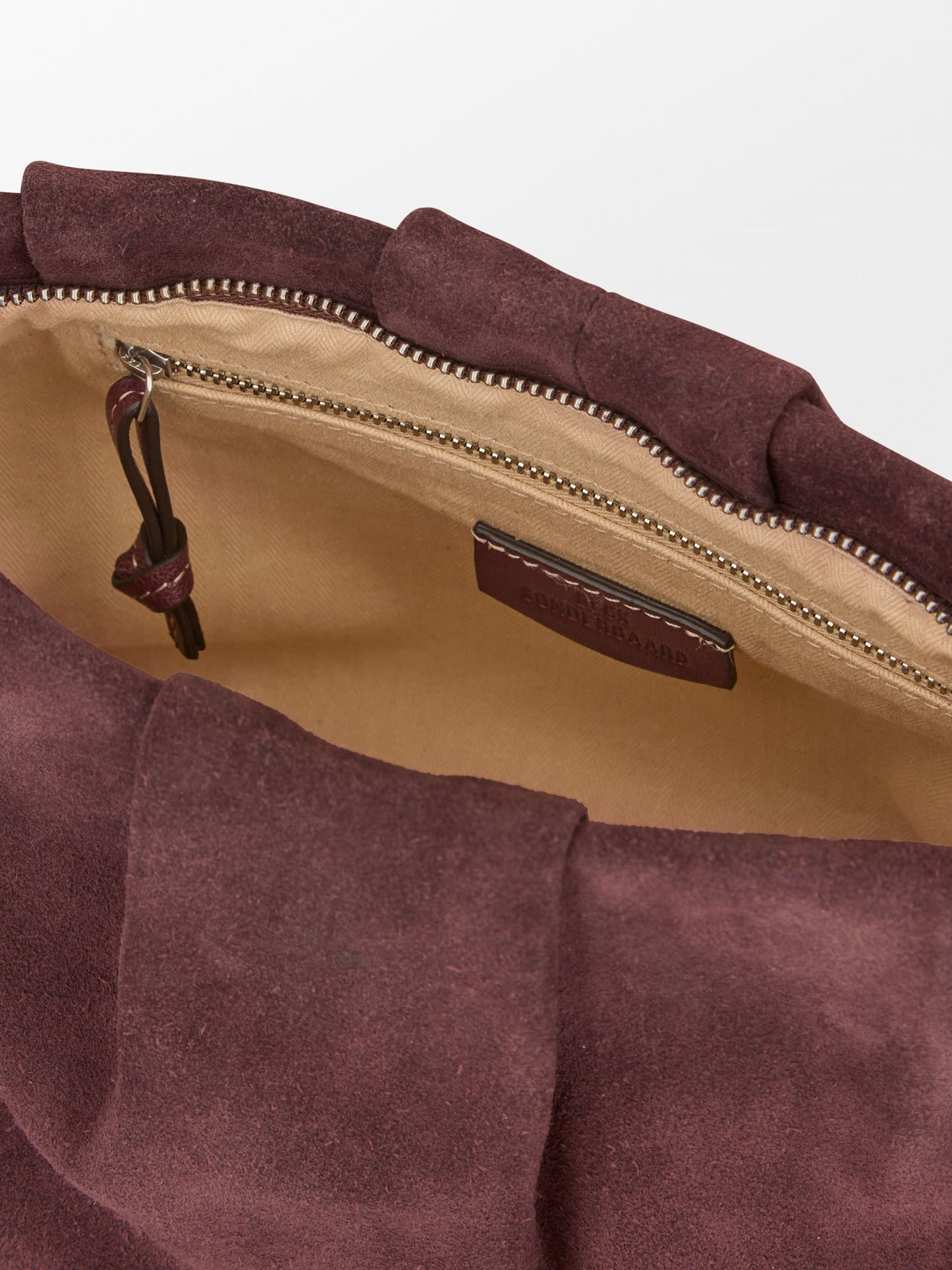 Suede Clutch Bag OneSize BeckSöndergaard.no