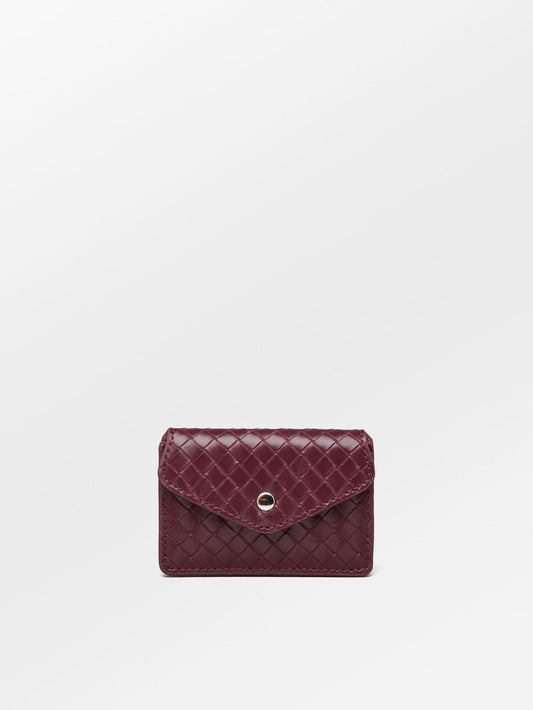 Rallo Card Wallet - Zinfandel Red OneSize BeckSöndergaard.no