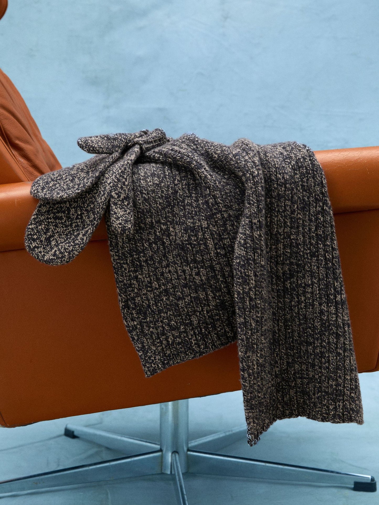 Becksöndergaard, Cashrino Twisted Scarf - Blue Nights, scarves, archive, scarves, archive, scarves, black week, black week