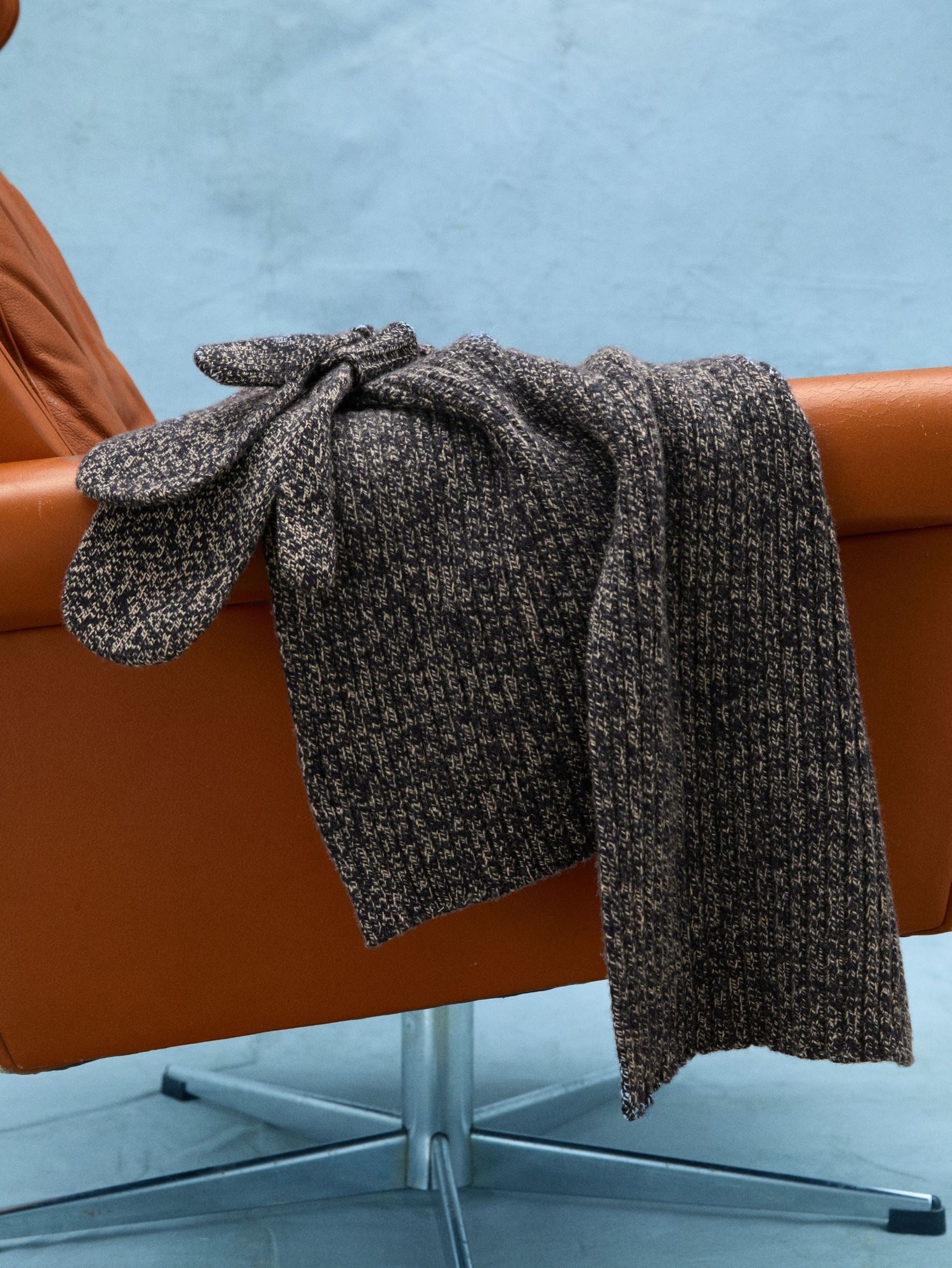 Becksöndergaard, Cashrino Twisted Scarf - Blue Nights, scarves, archive, scarves, archive, scarves, black week, black week