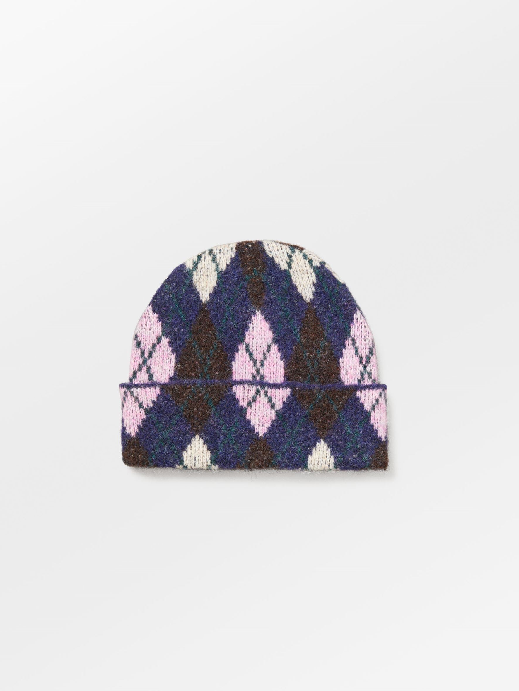 Argyle Wool Beanie OneSize BeckSöndergaard.no