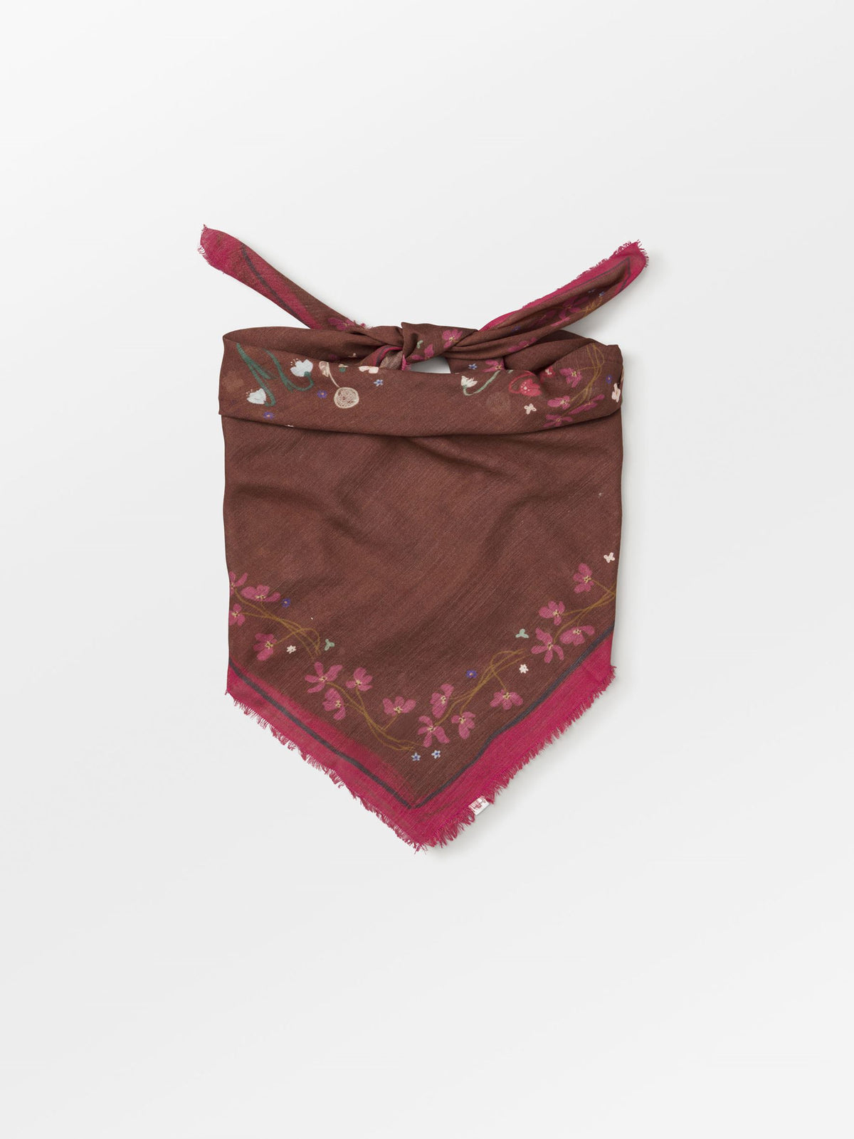 Becksöndergaard, Guafiore Siw Scarf - Hot Fudge Brown, scarves, scarves, scarves