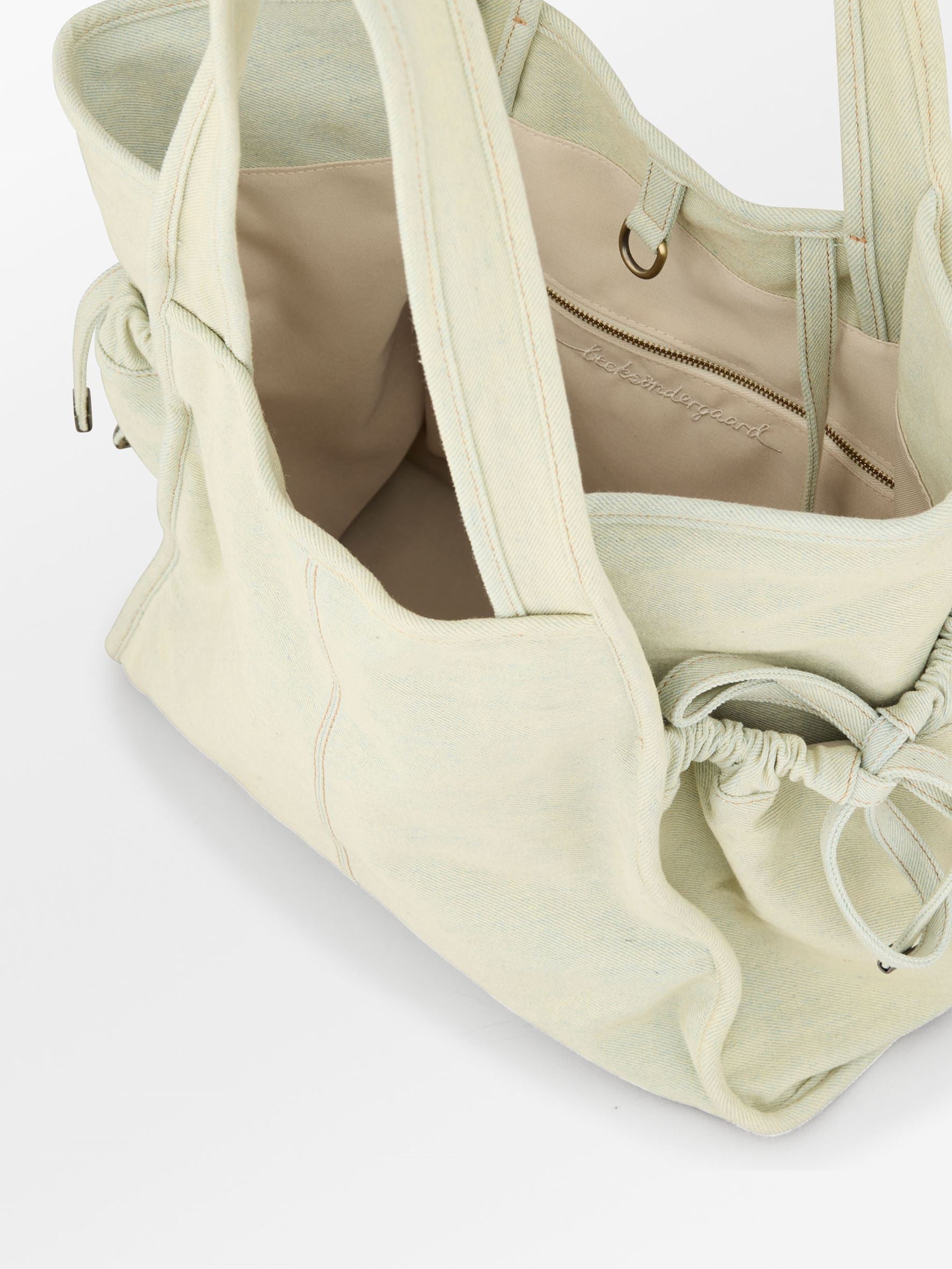 Washed Denima Laurel Bag OneSize BeckSöndergaard.no