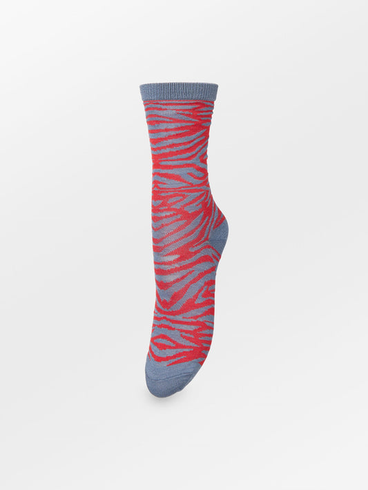 Becksöndergaard, Tigarea Glitter Sock - Vintage Indigo Blue, socks, socks, black week, black week