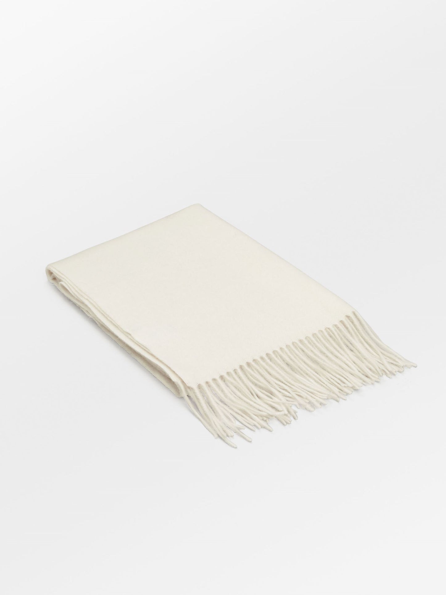 Crystal Edition Wool Scarf - Off White OneSize BeckSöndergaard.no