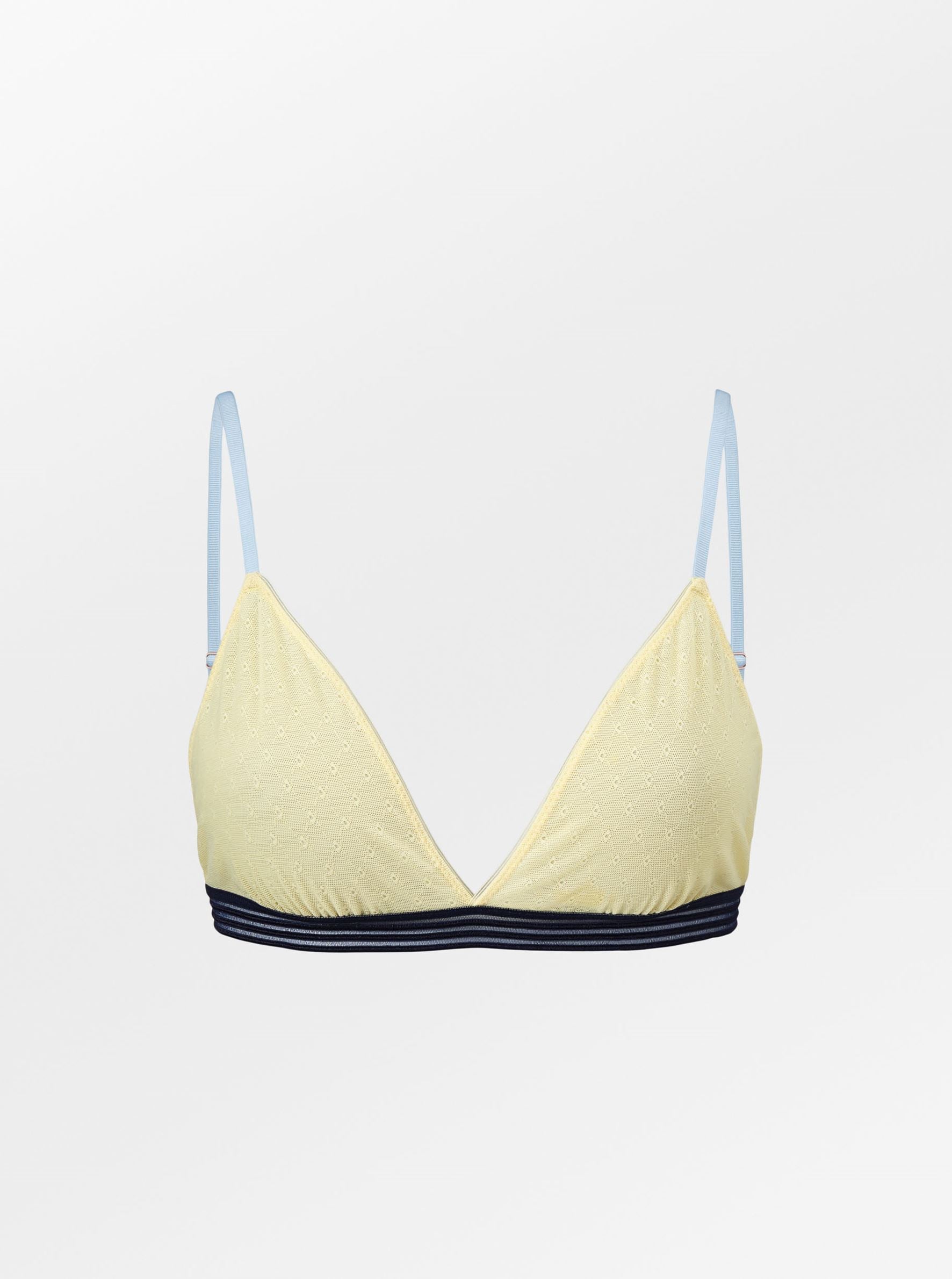Sheer Tassie Triangle Bra Clothing BeckSöndergaard.no