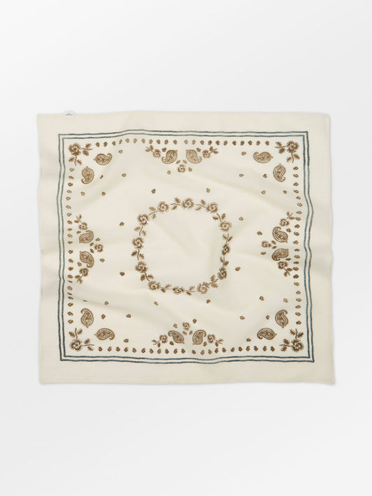 Bloom Paisley Cotta Scarf OneSize BeckSöndergaard.no