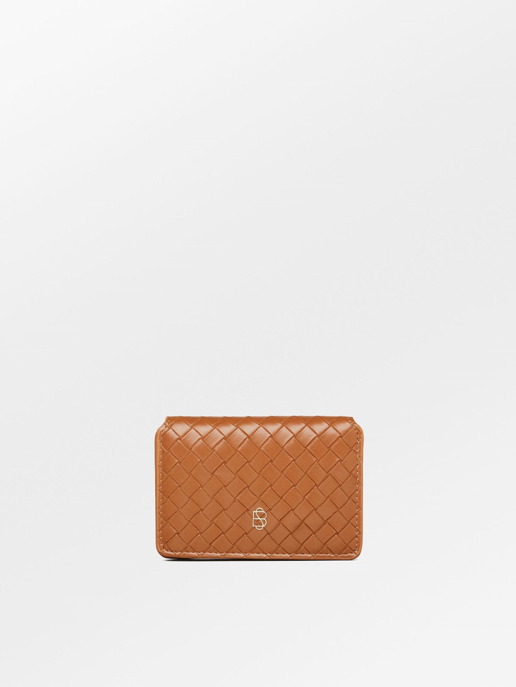 Rallo Card Wallet - Pecan Brown OneSize BeckSöndergaard.no