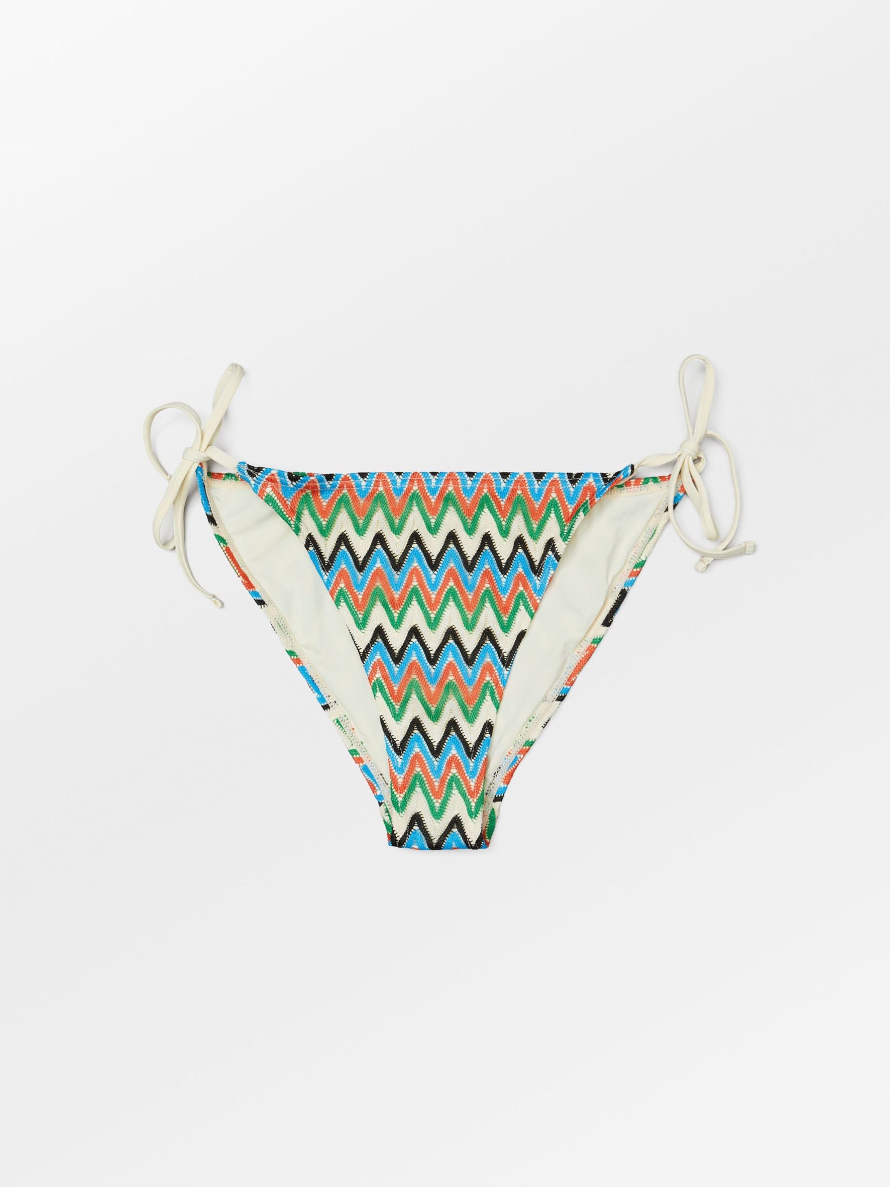 Amber Bikini Bottom - Coral/Blue Clothing BeckSöndergaard.no