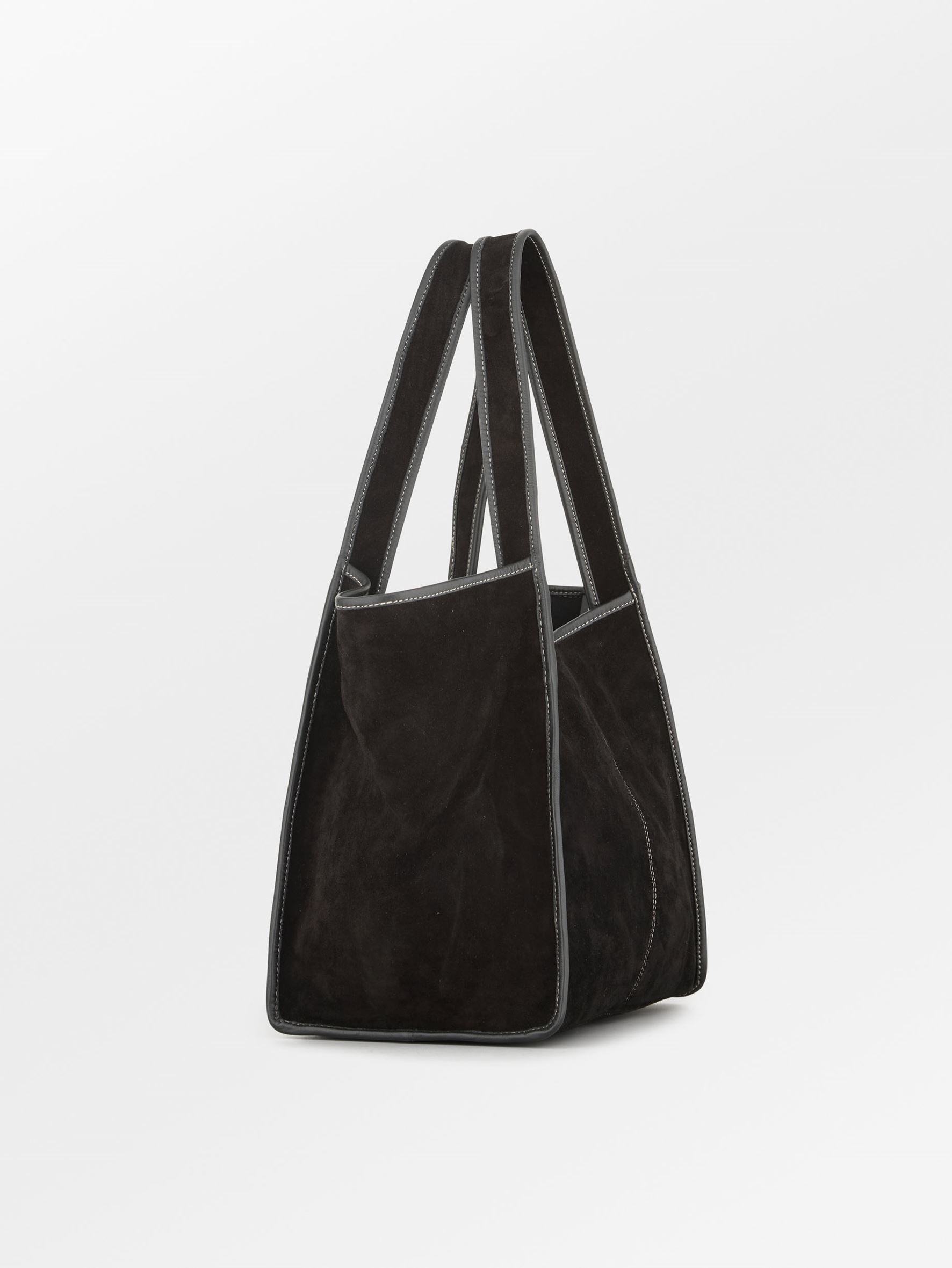 Becksöndergaard, Suede Laurel Bag - Black, bags, bags, bags, bags, bags, bags, black week, black week