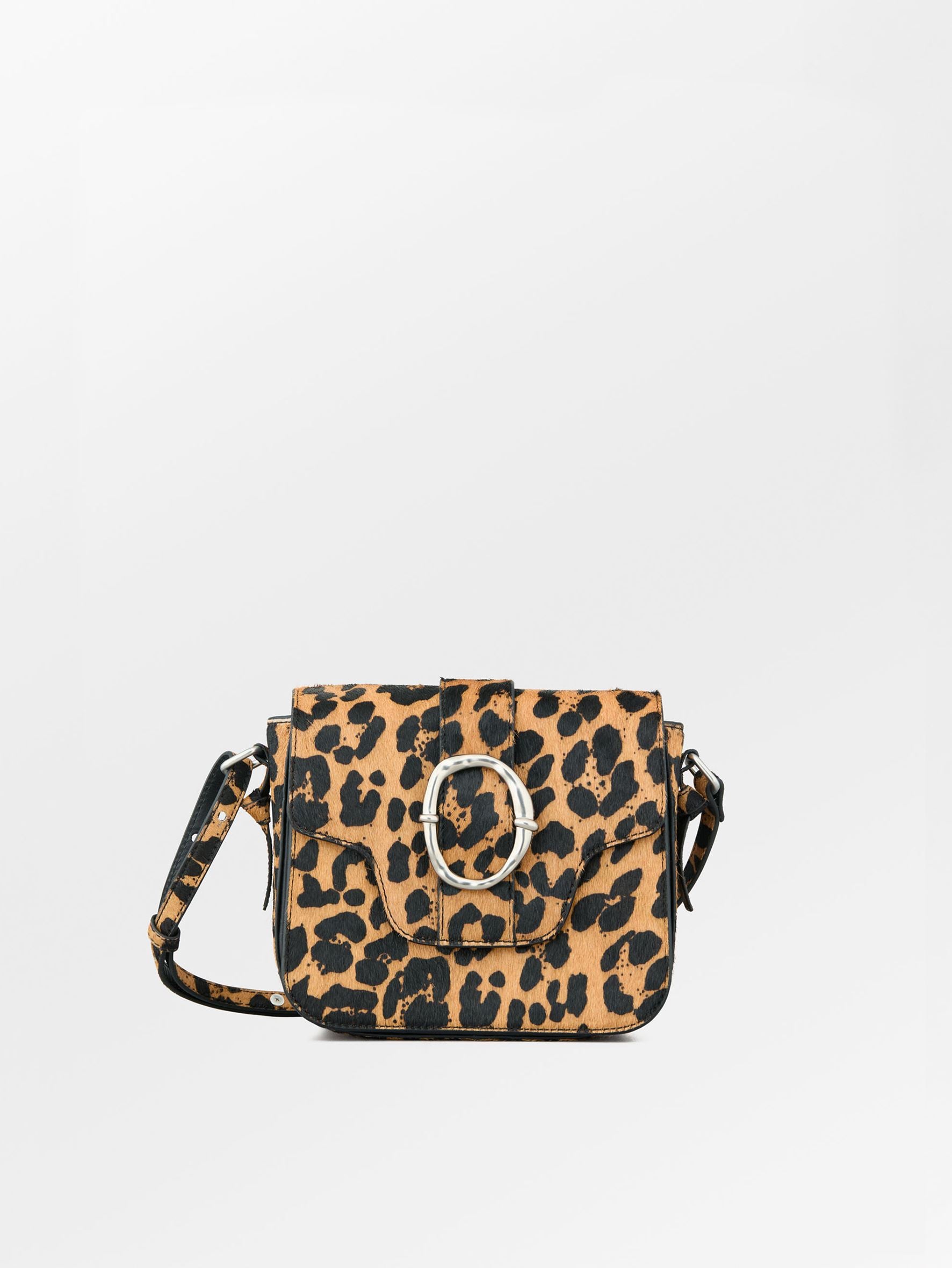Becksöndergaard, Leopa Leather Iris Buckle Bag - Black, archive, archive