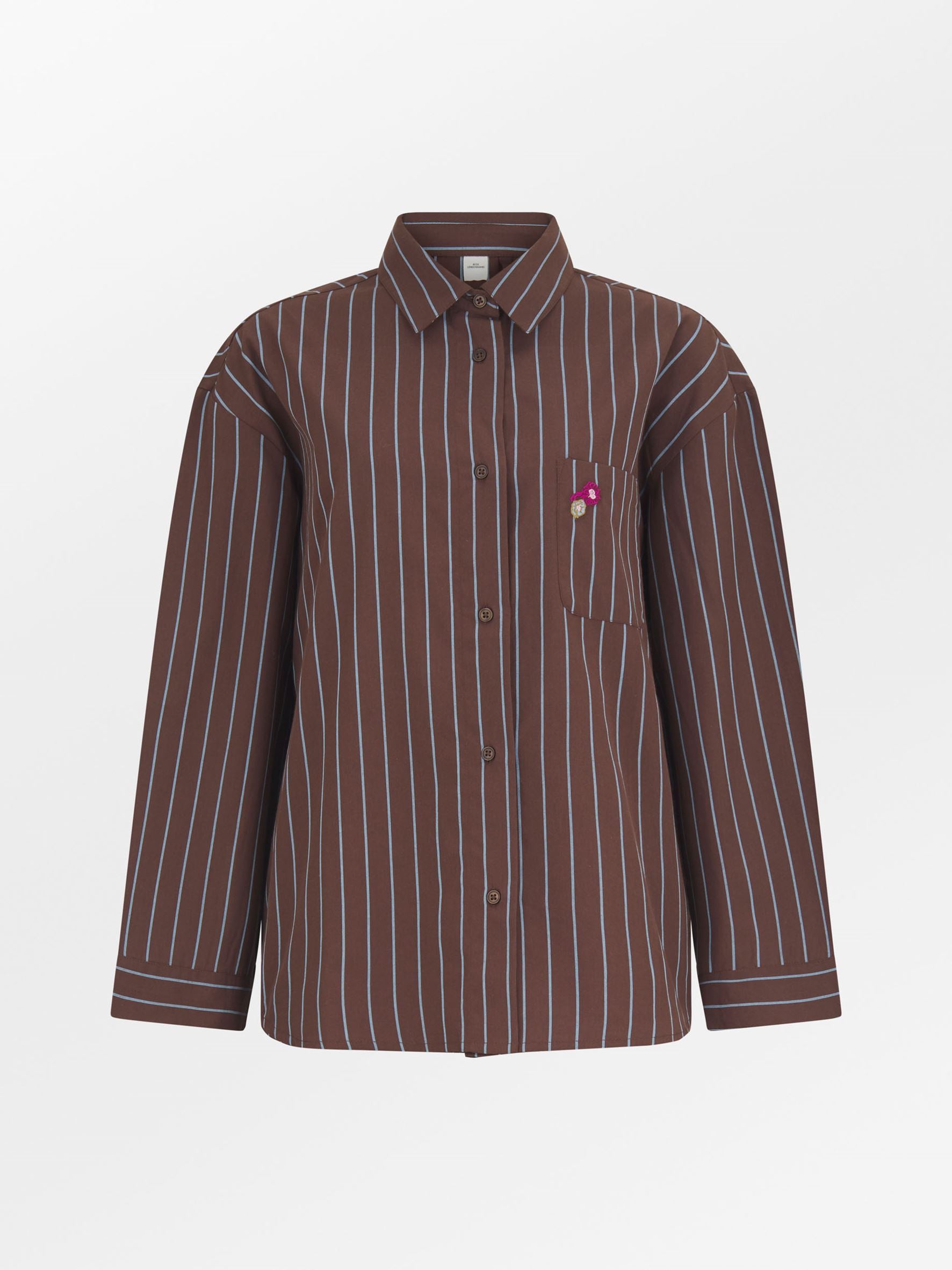 Striped Wintaflora Pyjamas Shirt Clothing BeckSöndergaard.no