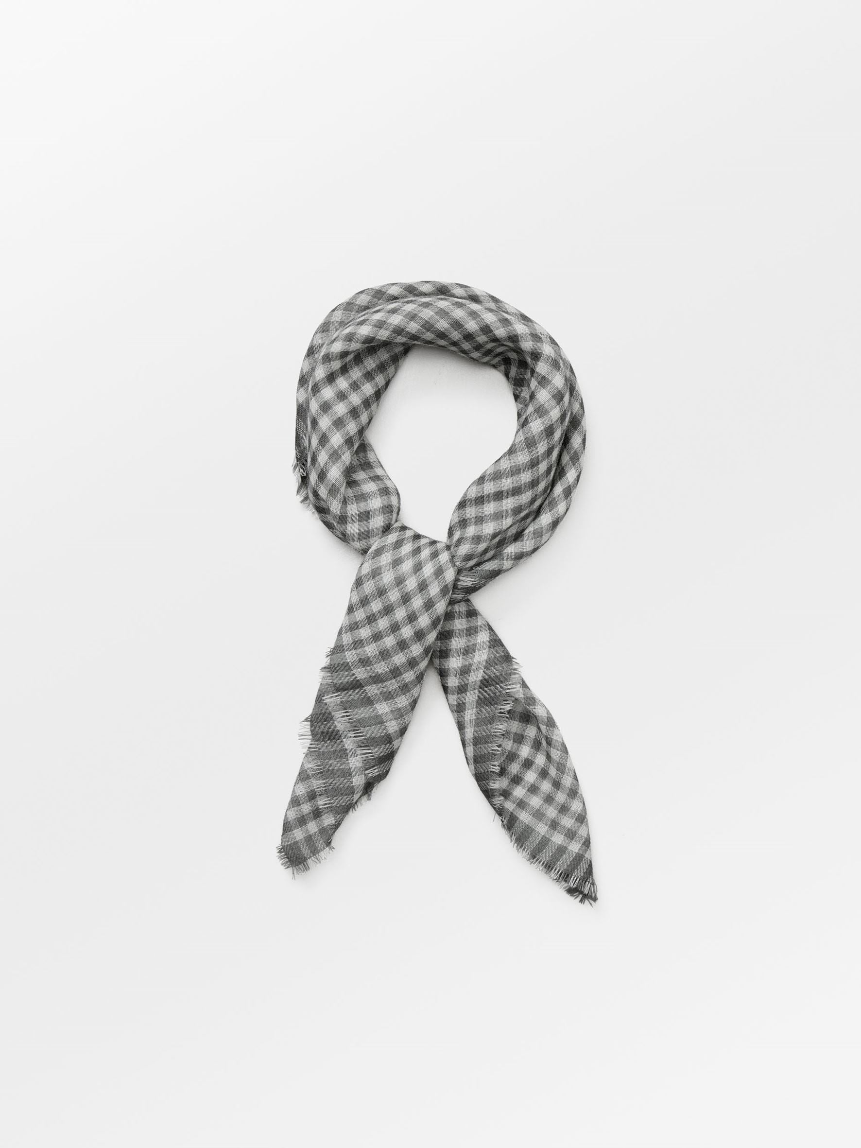 Gingham Wica Scarf OneSize BeckSöndergaard.no