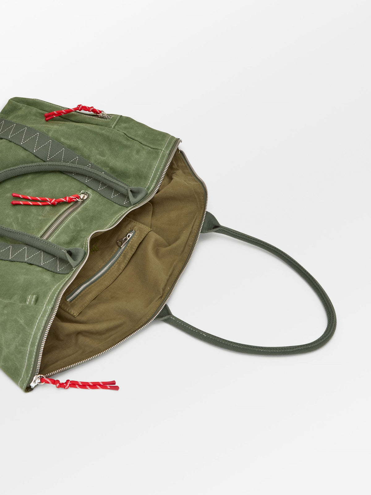 Becksöndergaard, Solid Waxed Yuna Bag - Chive Green, onesize