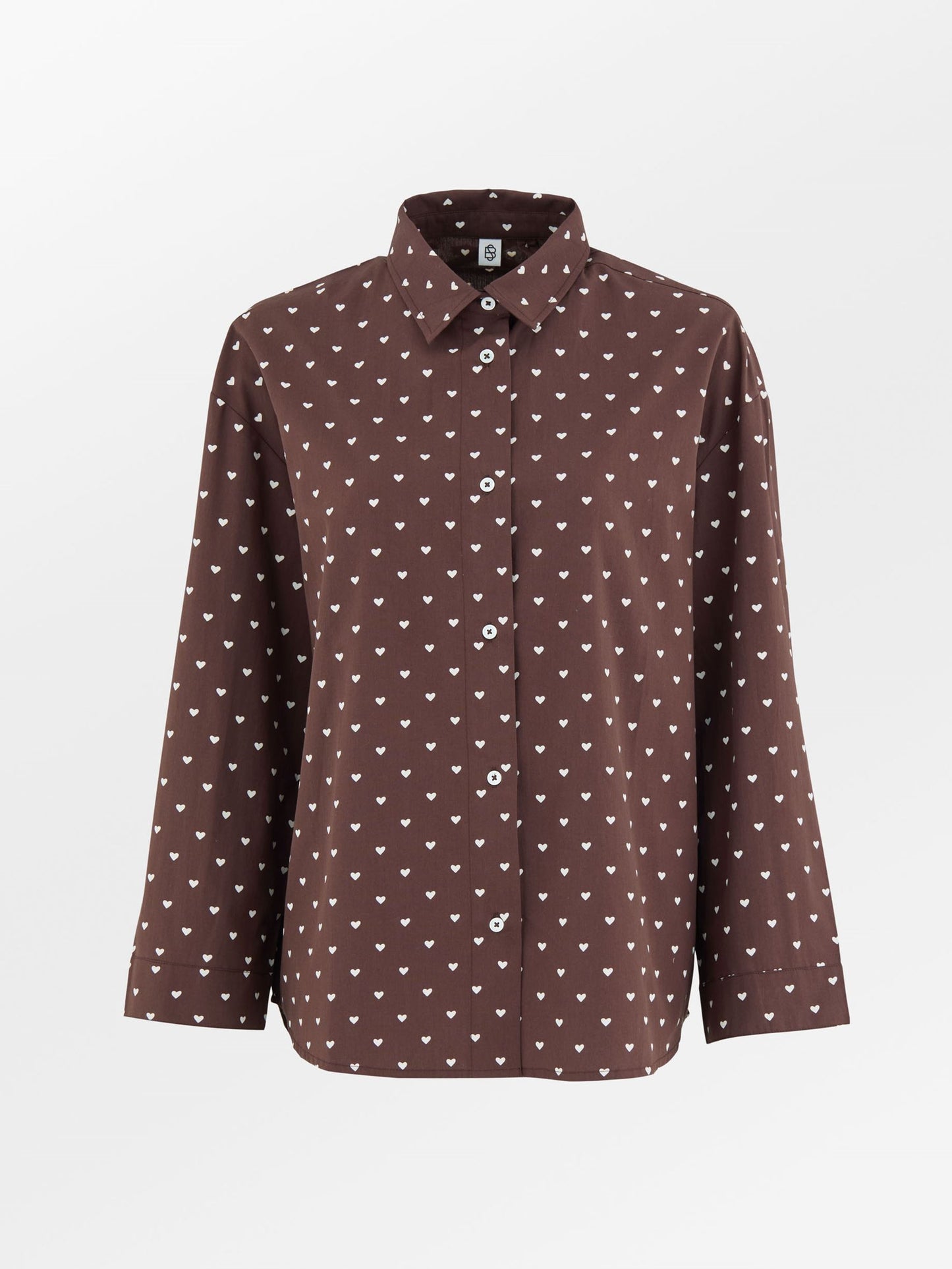 Becksöndergaard, Amor Pyjamas Set - Brown/Off-white, homewear, black week, black week