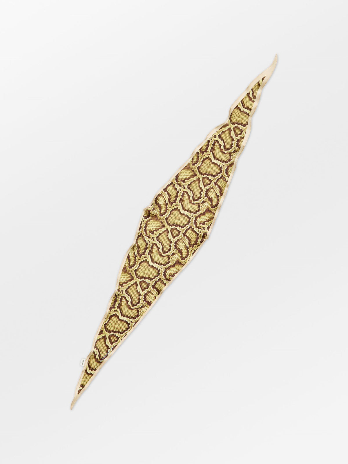 Becksöndergaard, Serpentia Diamond Scarf - Reed Yellow, onesize