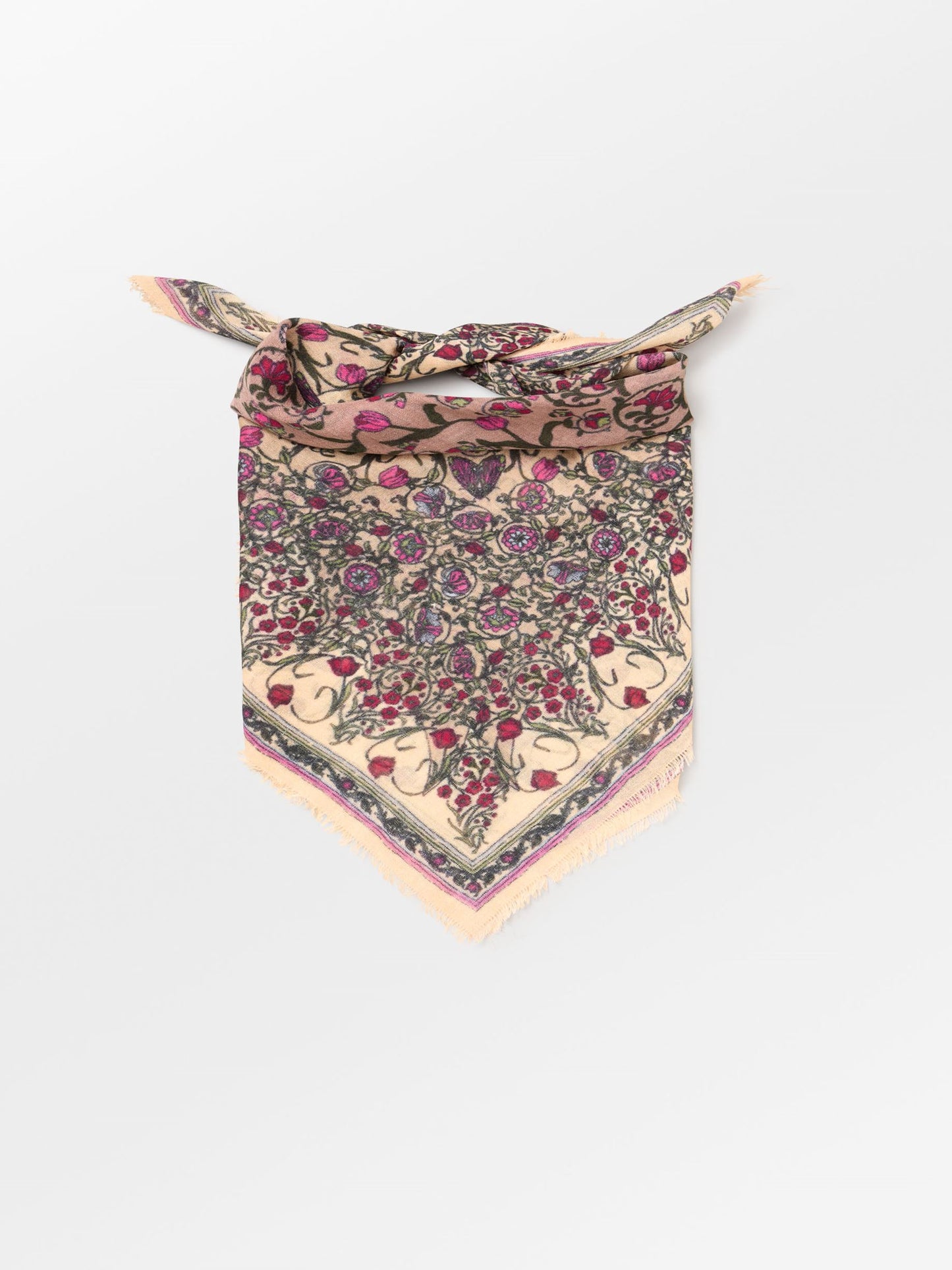 Becksöndergaard, Gardenparty Woo Scarf - Buttercream White, scarves, scarves, scarves, scarves