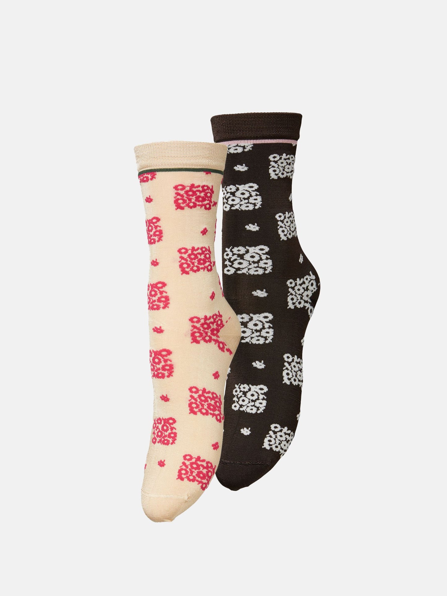 Mollie Visca Sock 2 Pack Socks   BeckSöndergaard.no