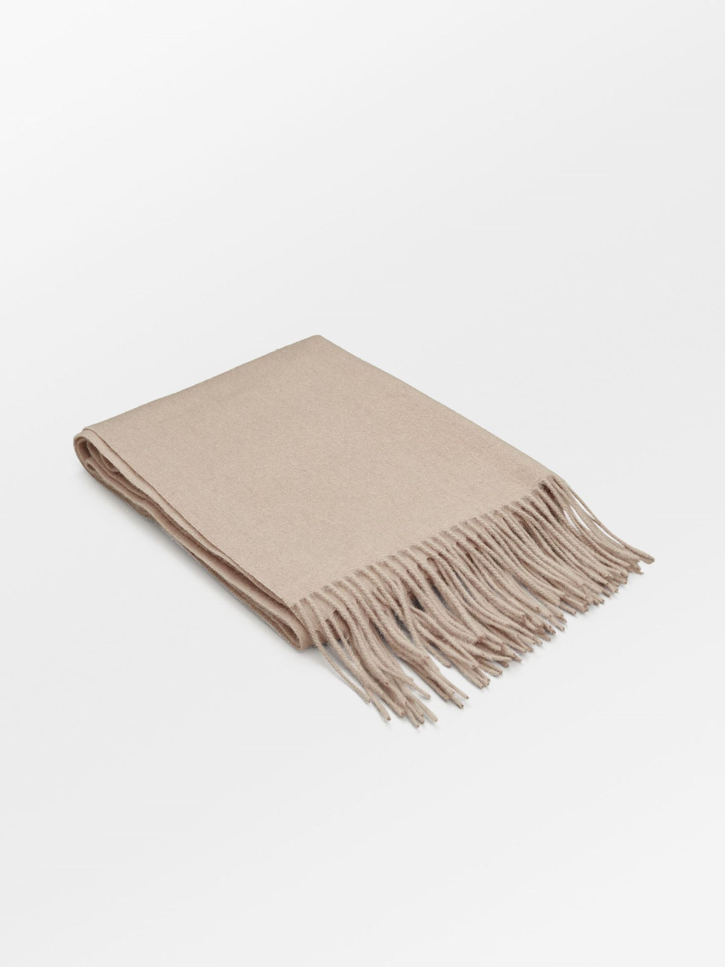 Crystal Edition Wool Scarf - Beige OneSize BeckSöndergaard.no