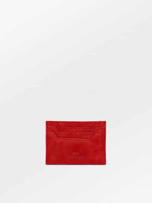 Suede Card Holder OneSize BeckSöndergaard.no