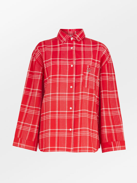 Flannel Grid Pyjamas Shirt Clothing BeckSöndergaard.no
