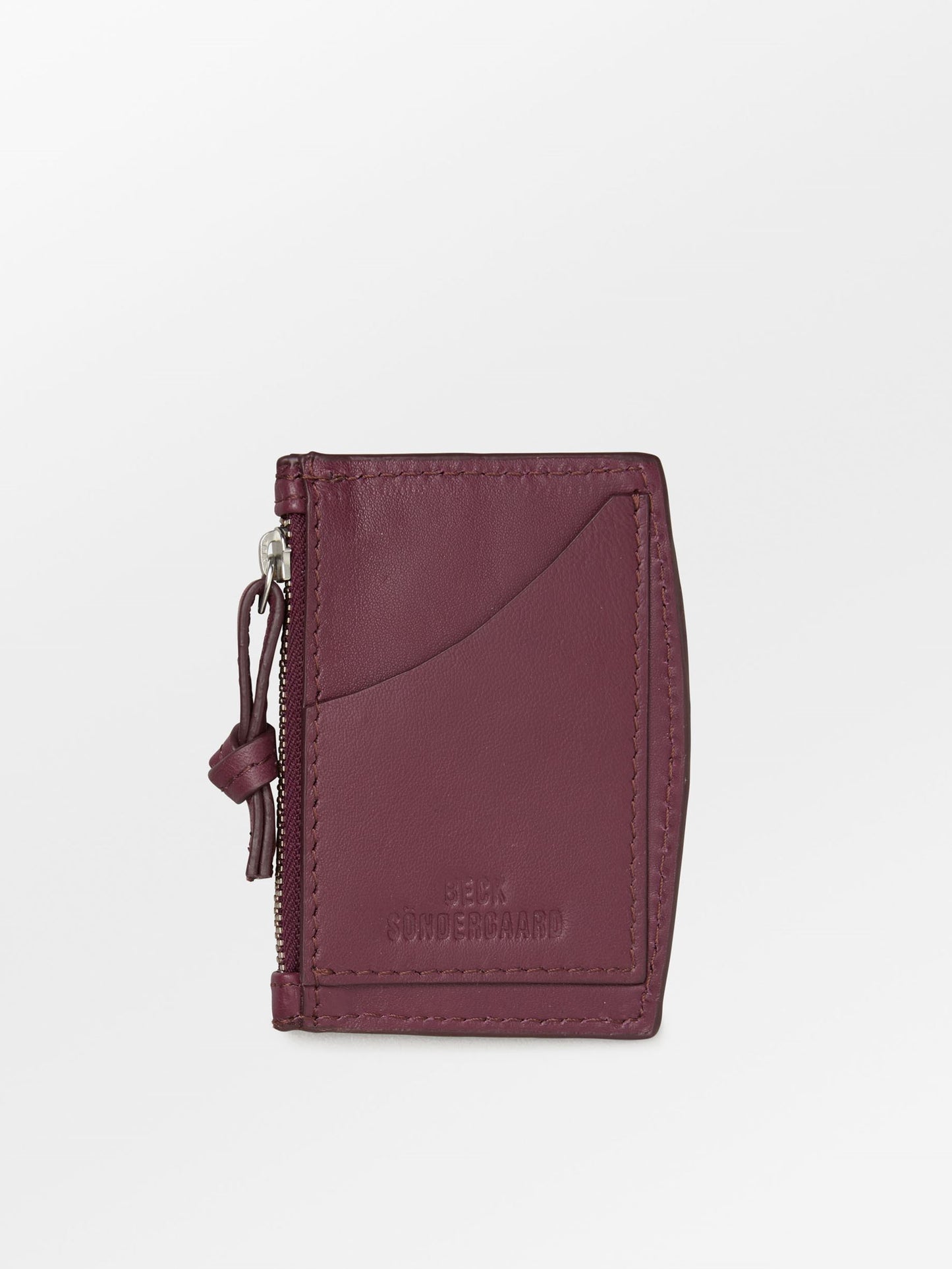 Nappa Zip Card Holder OneSize BeckSöndergaard.no