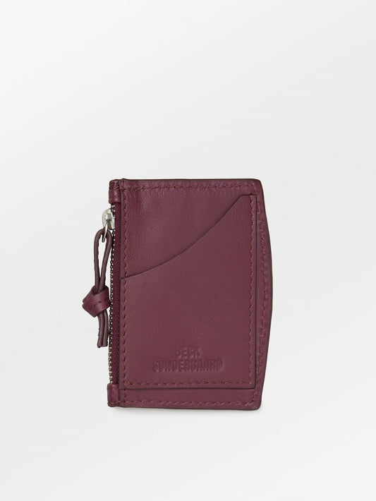 Nappa Zip Card Holder OneSize BeckSöndergaard.no