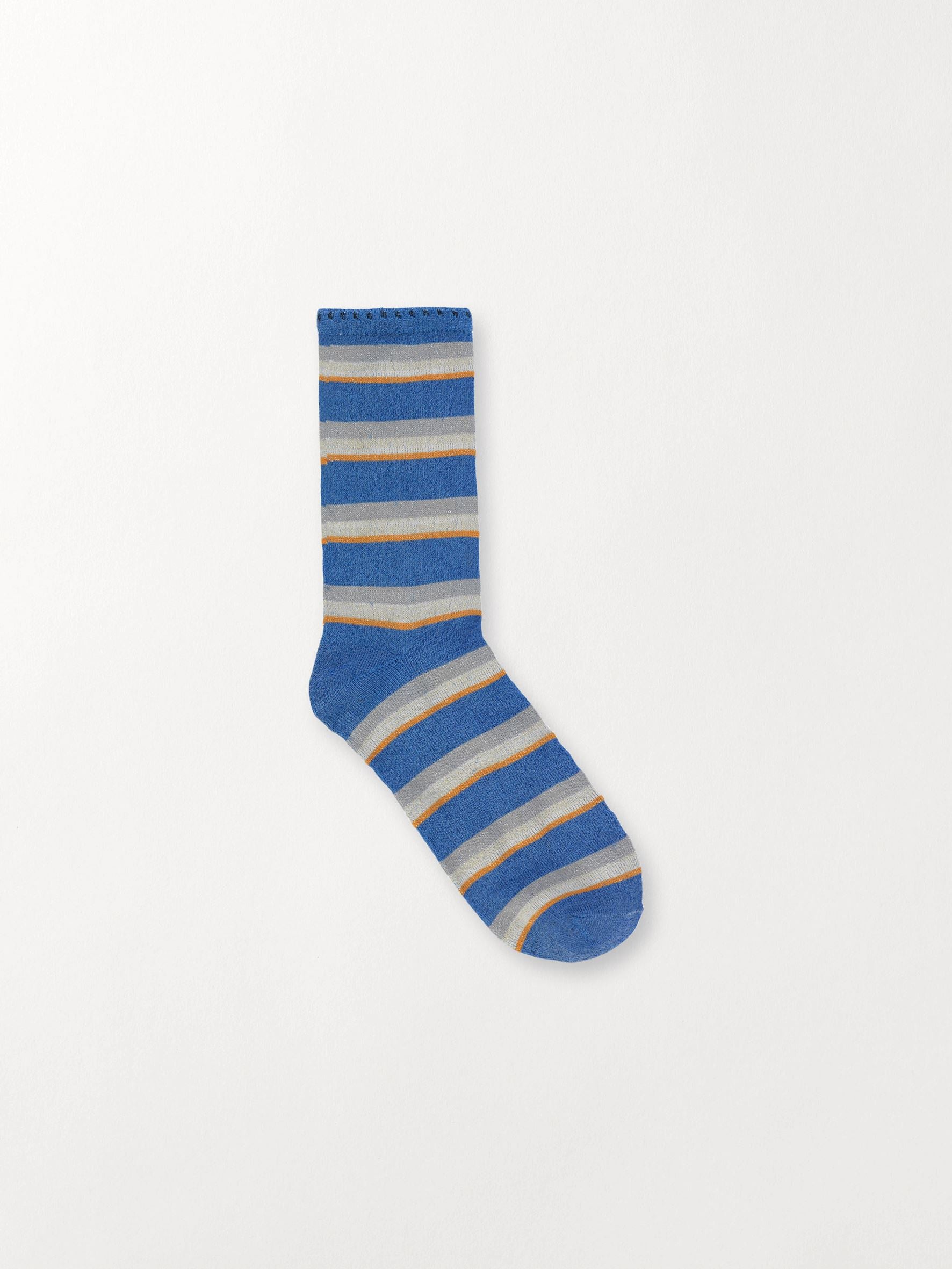 Dina Summer Stripe Socks   BeckSöndergaard.no